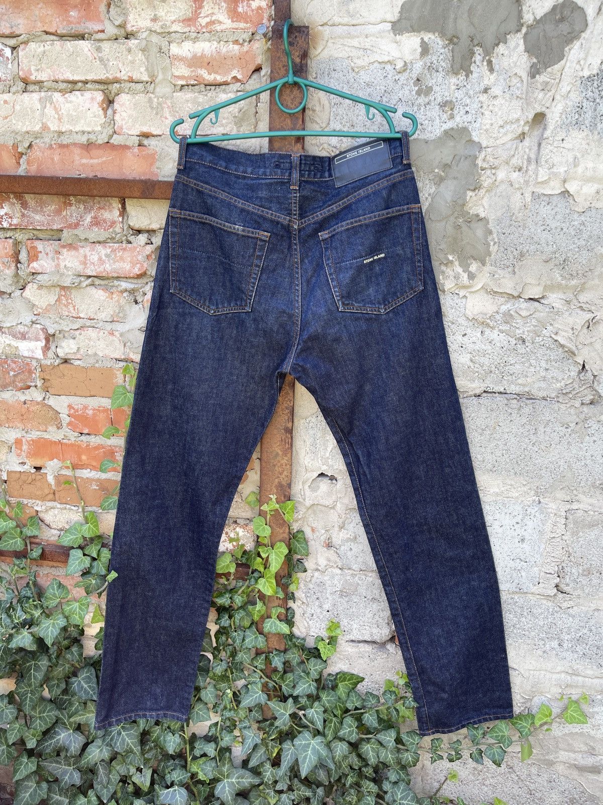 Stone Island Stone Island Denims vintage indigo blue denim jeans pants Size US 33 - 2 Thumbnail
