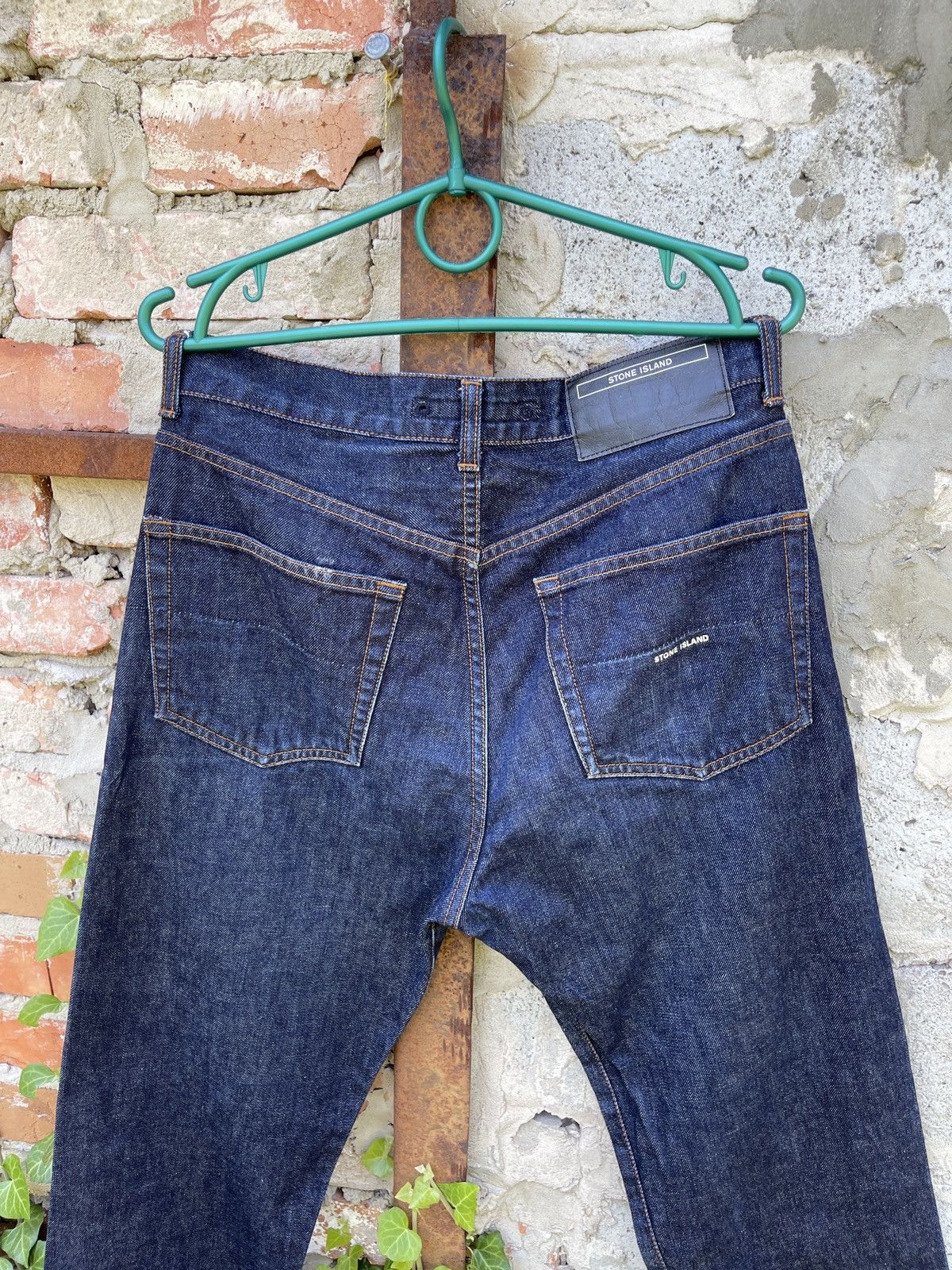 Stone Island Stone Island Denims vintage indigo blue denim jeans pants Size US 33 - 18 Thumbnail