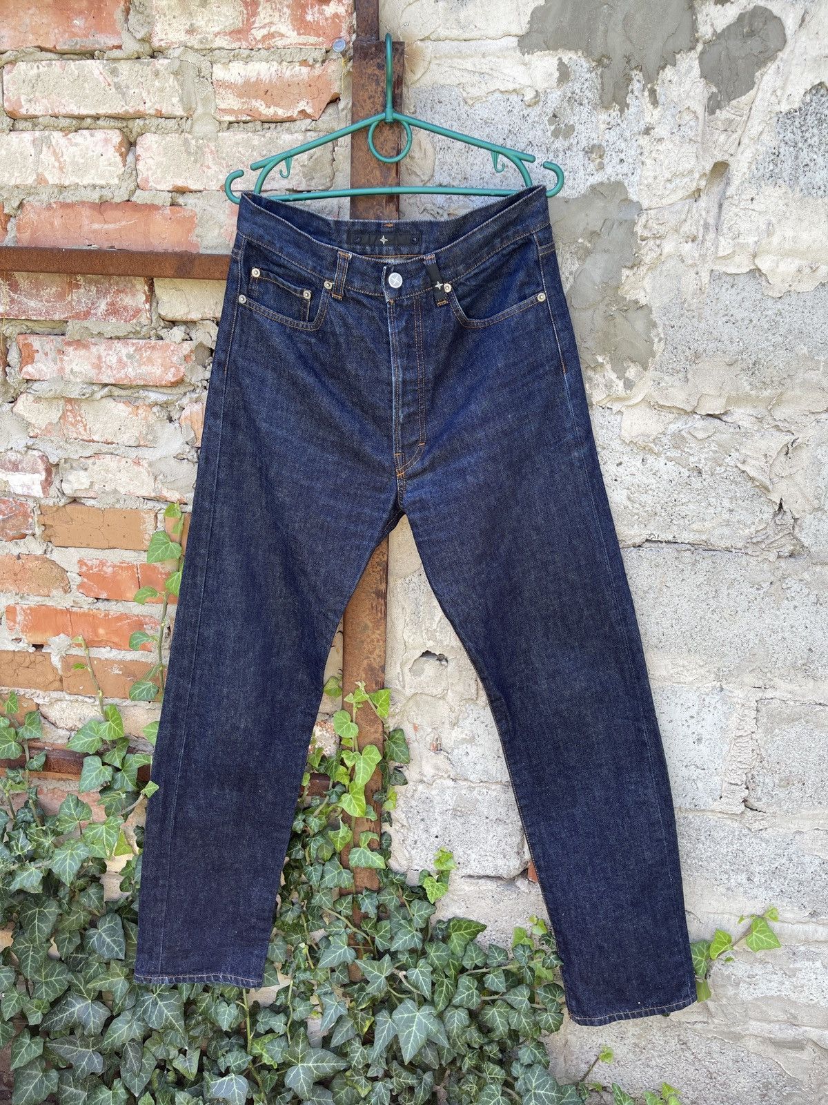Stone Island Stone Island Denims vintage indigo blue denim jeans pants Size US 33 - 1 Thumbnail