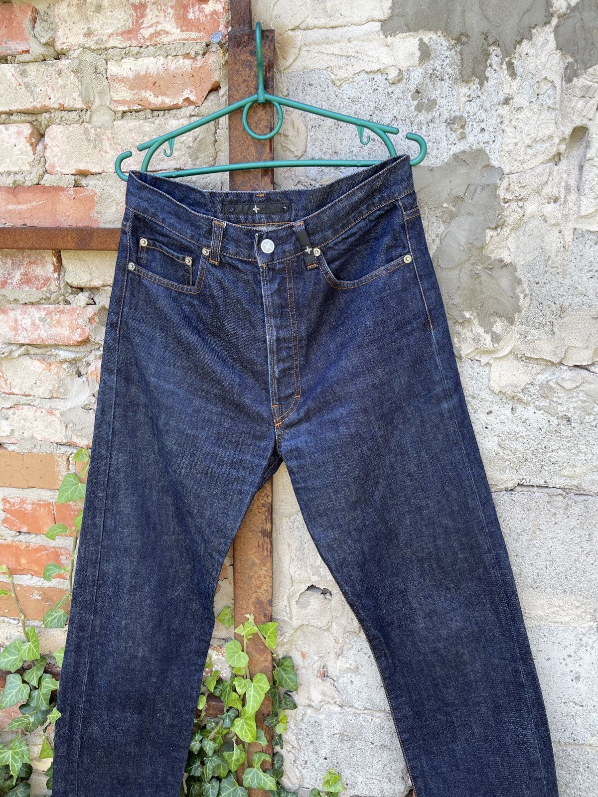 Stone Island Stone Island Denims vintage indigo blue denim jeans pants Size US 33 - 3 Thumbnail