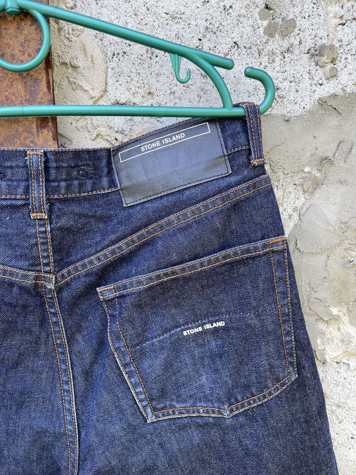 Stone Island Stone Island Denims vintage indigo blue denim jeans pants Size US 33 - 19 Thumbnail