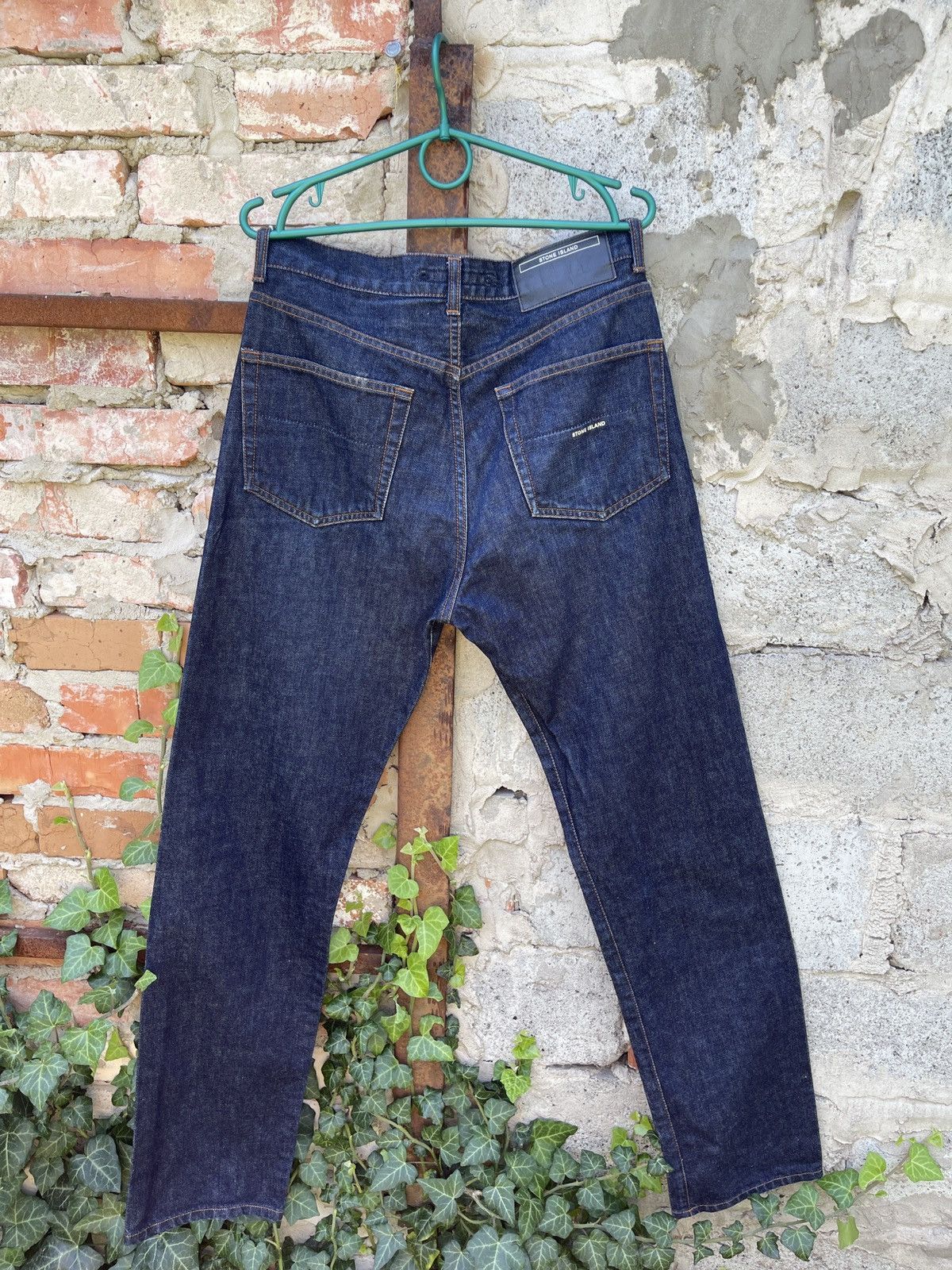Stone Island Stone Island Denims vintage indigo blue denim jeans pants Size US 33 - 15 Thumbnail
