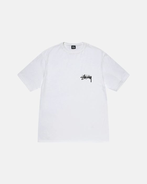 Stussy stussy kitten tee white | Grailed