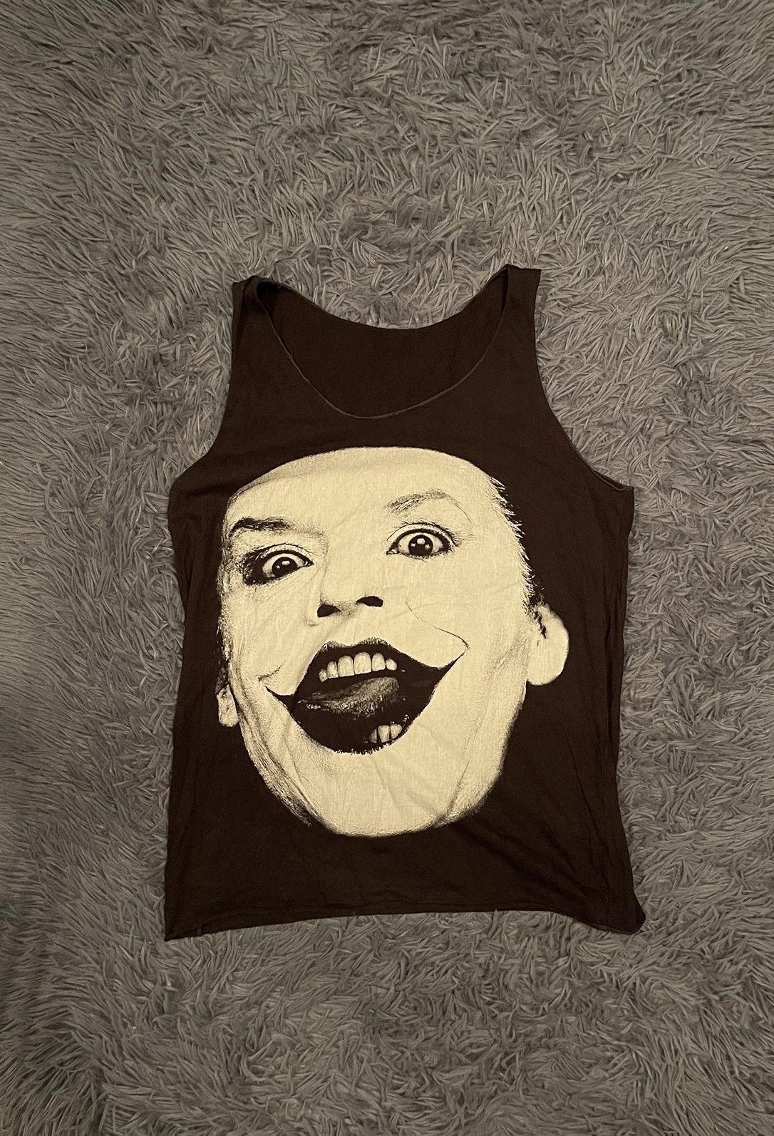 DC Comics × Vintage 🦇 1989 vintage Joker Jack Nicholson portrait tank top Size US S / EU 44-46 / 1 - 1 Thumbnail