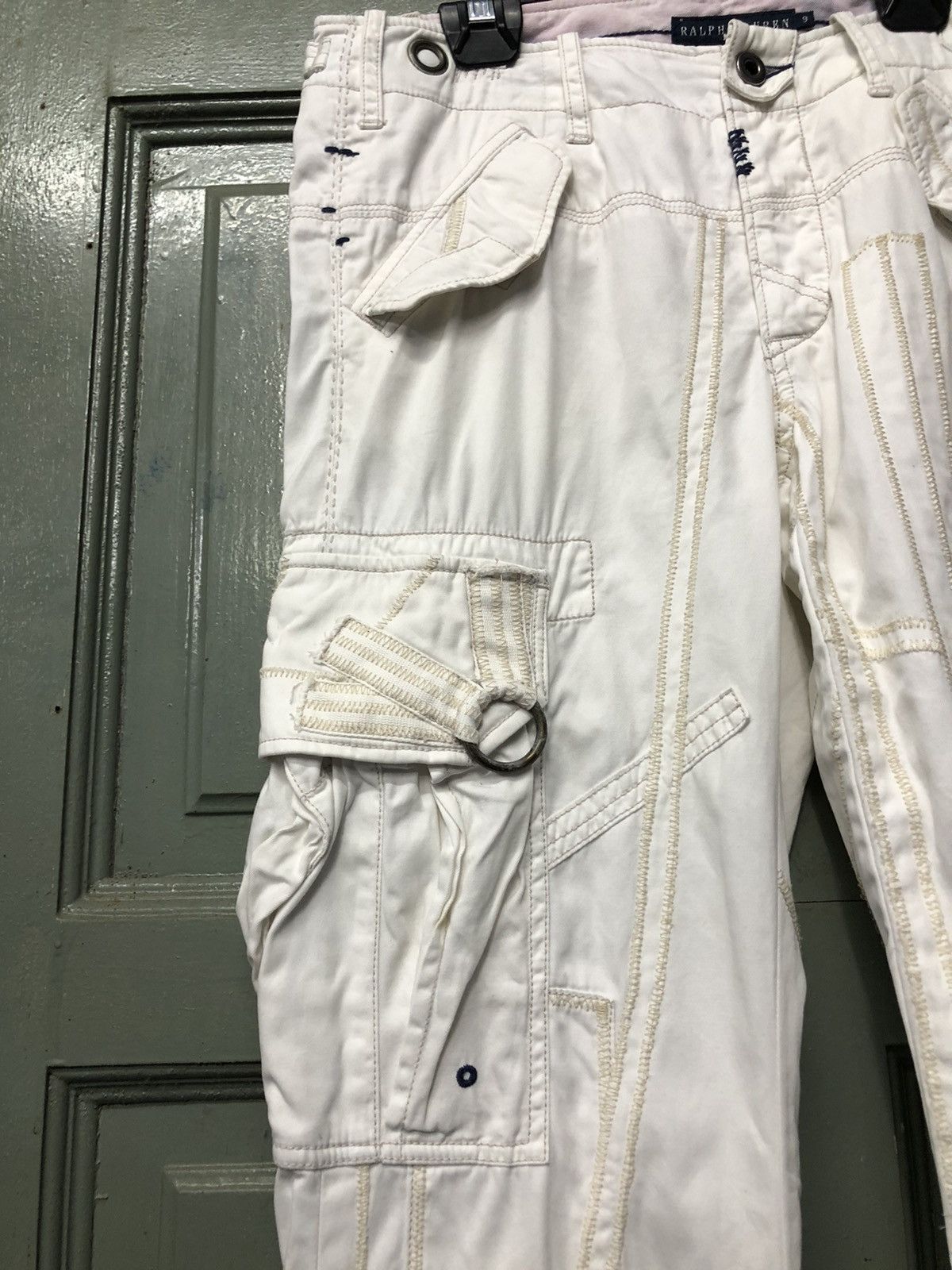 Polo Ralph Lauren × Ralph Lauren × Vintage RALPH LAUREN Cargo pants multi pocket bondage rare Size US 31 - 4 Thumbnail
