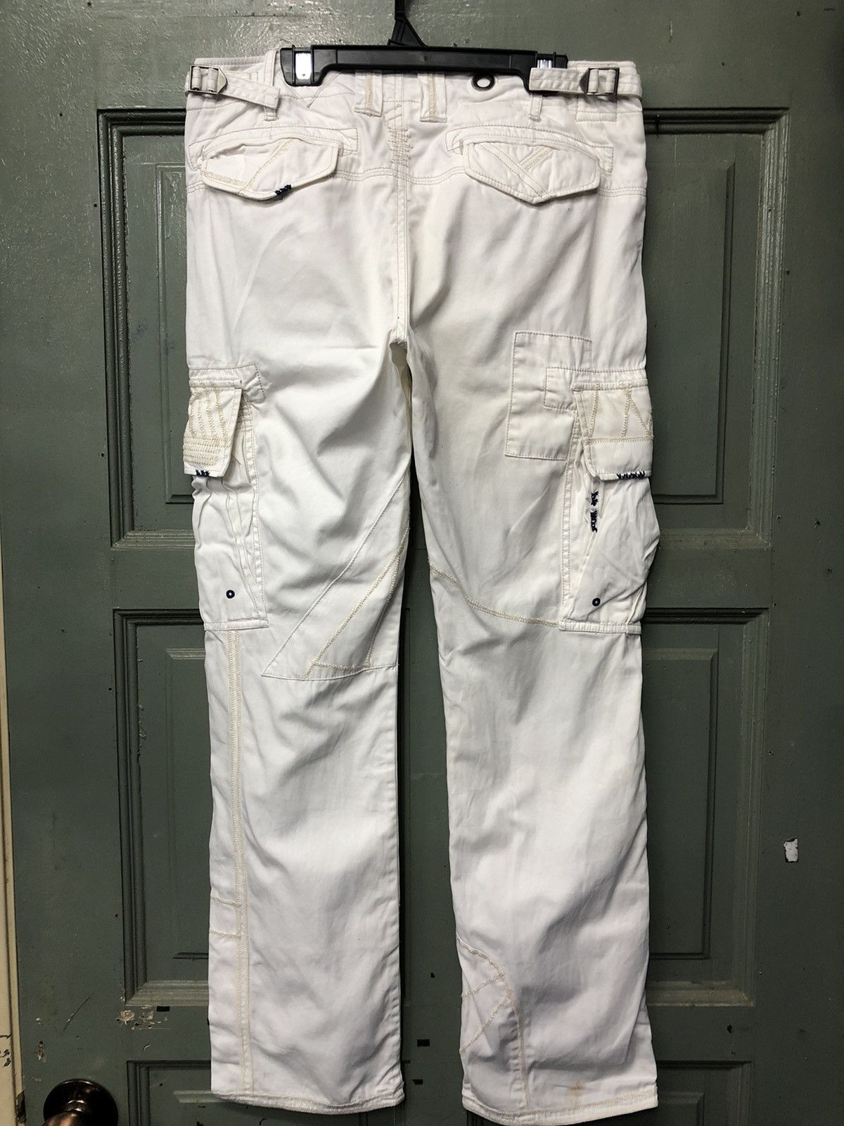 Polo Ralph Lauren × Ralph Lauren × Vintage RALPH LAUREN Cargo pants multi pocket bondage rare Size US 31 - 2 Thumbnail