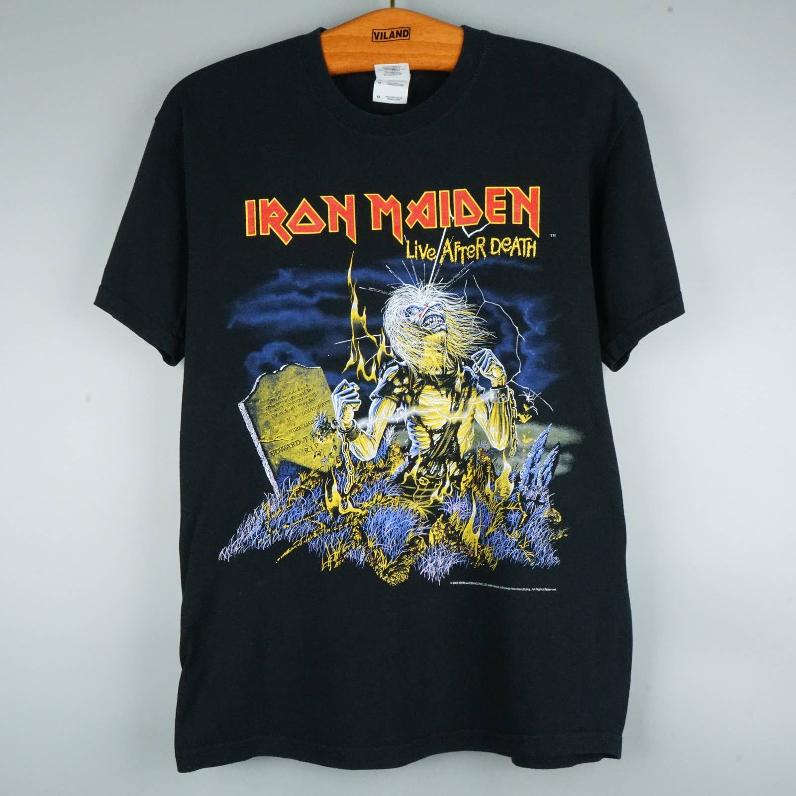 Band Tees × Vintage 2005 Iron Maiden t-shirt Size US M / EU 48-50 / 2 - 1 Thumbnail