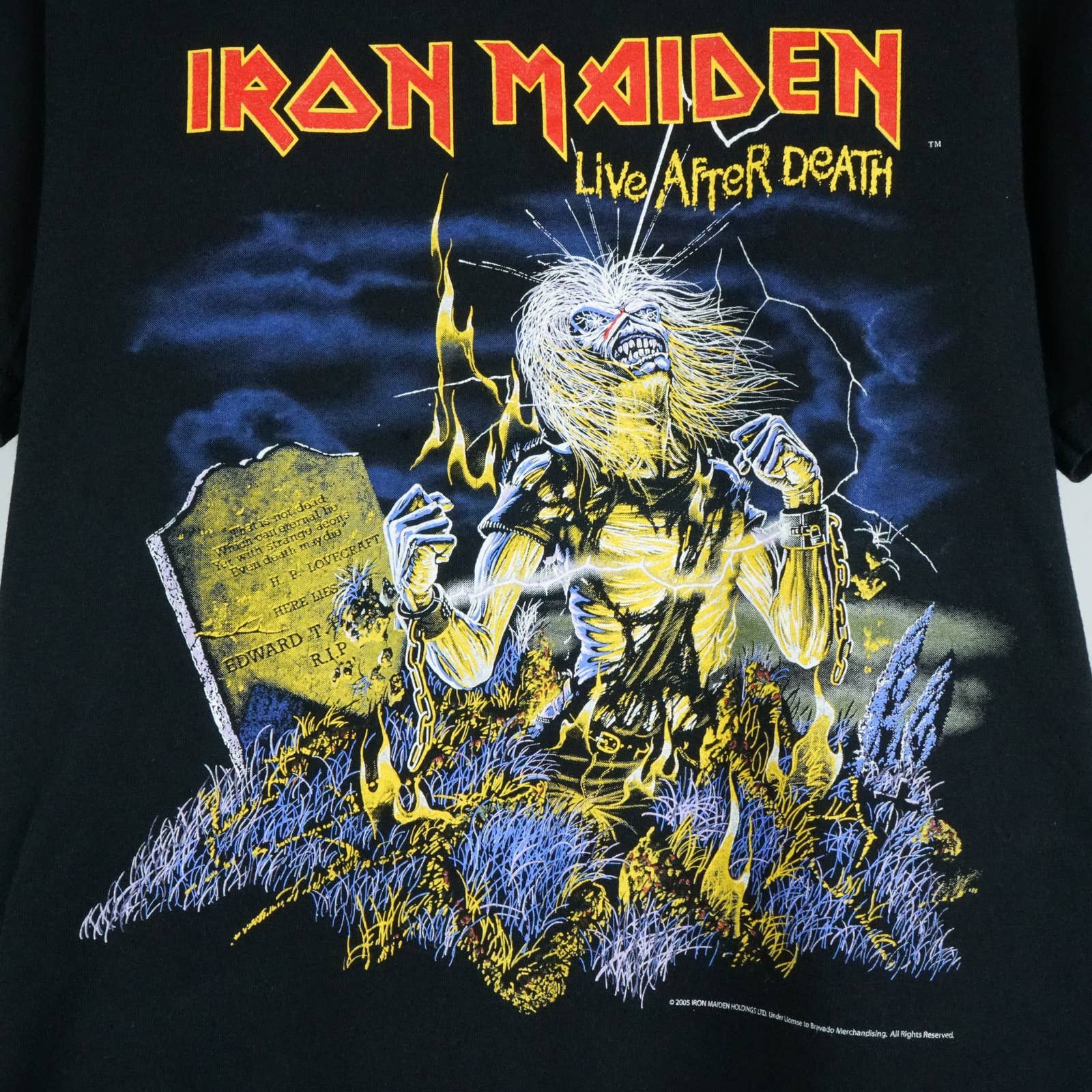 Band Tees × Vintage 2005 Iron Maiden t-shirt Size US M / EU 48-50 / 2 - 2 Thumbnail