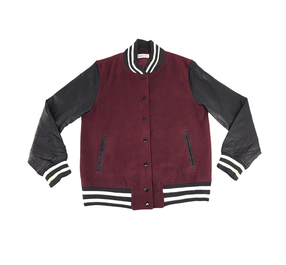 Japanese Brand Vintage Japanese Brand Faithful Split Varsity Jacket Size US S / EU 44-46 / 1 - 2 Thumbnail