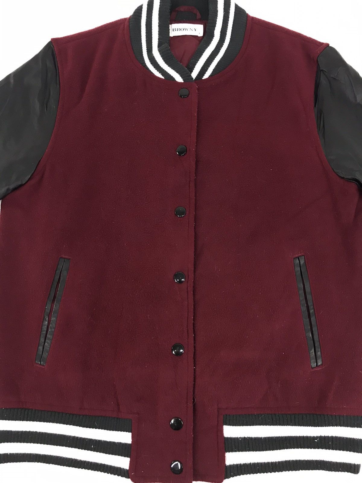 Japanese Brand Vintage Japanese Brand Faithful Split Varsity Jacket Size US S / EU 44-46 / 1 - 3 Thumbnail