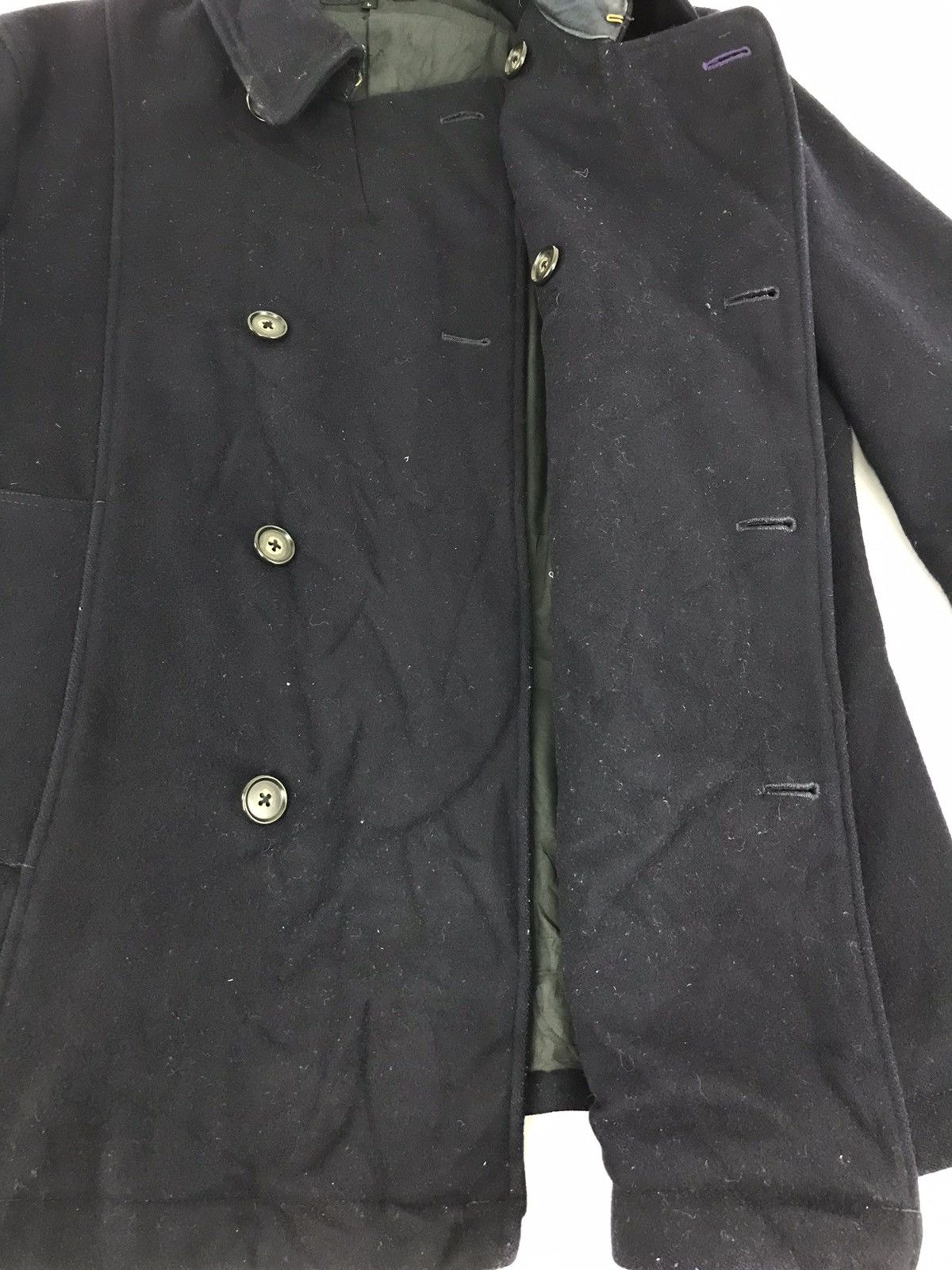 Designer × Paul Smith × R.Newbold Vintage R.Newbold Wool Paul Smith Double Breast Coat Jacket Size 38R - 3 Thumbnail
