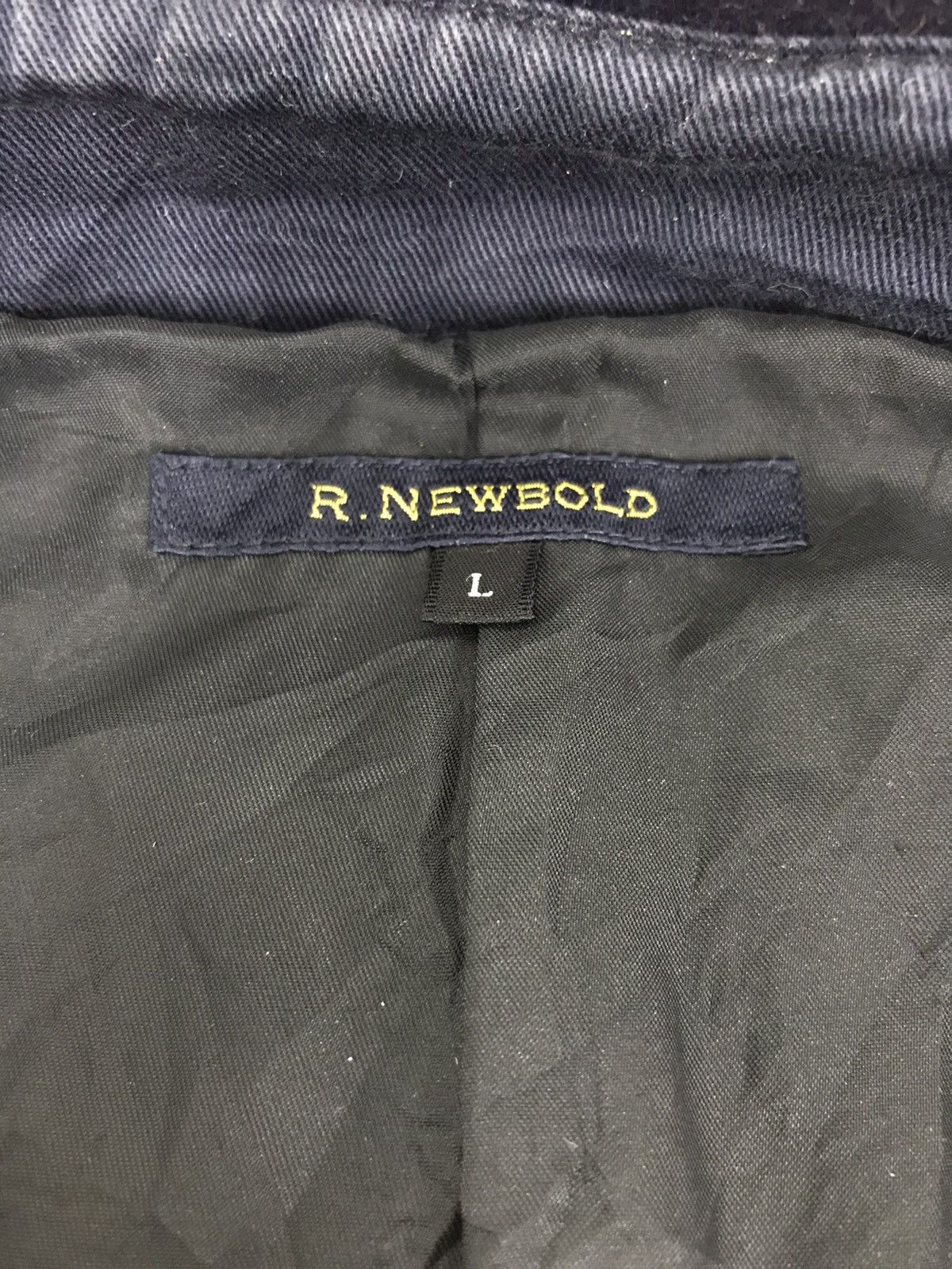 Designer × Paul Smith × R.Newbold Vintage R.Newbold Wool Paul Smith Double Breast Coat Jacket Size 38R - 5 Thumbnail