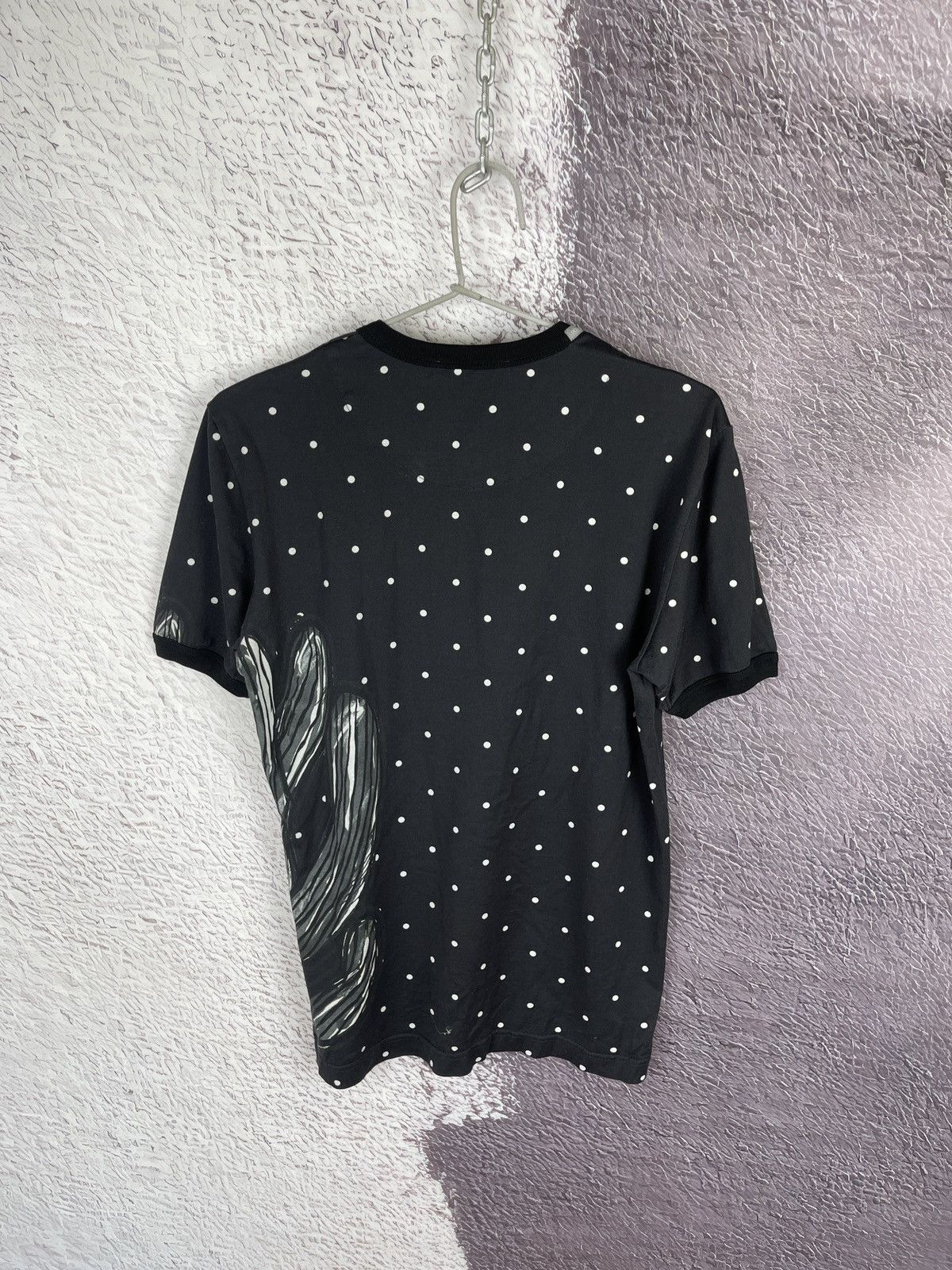 Dolce & Gabbana Dolce & Gabbana Gun n Rose printed dot pattern tee shirt Size US S / EU 44-46 / 1 - 2 Thumbnail