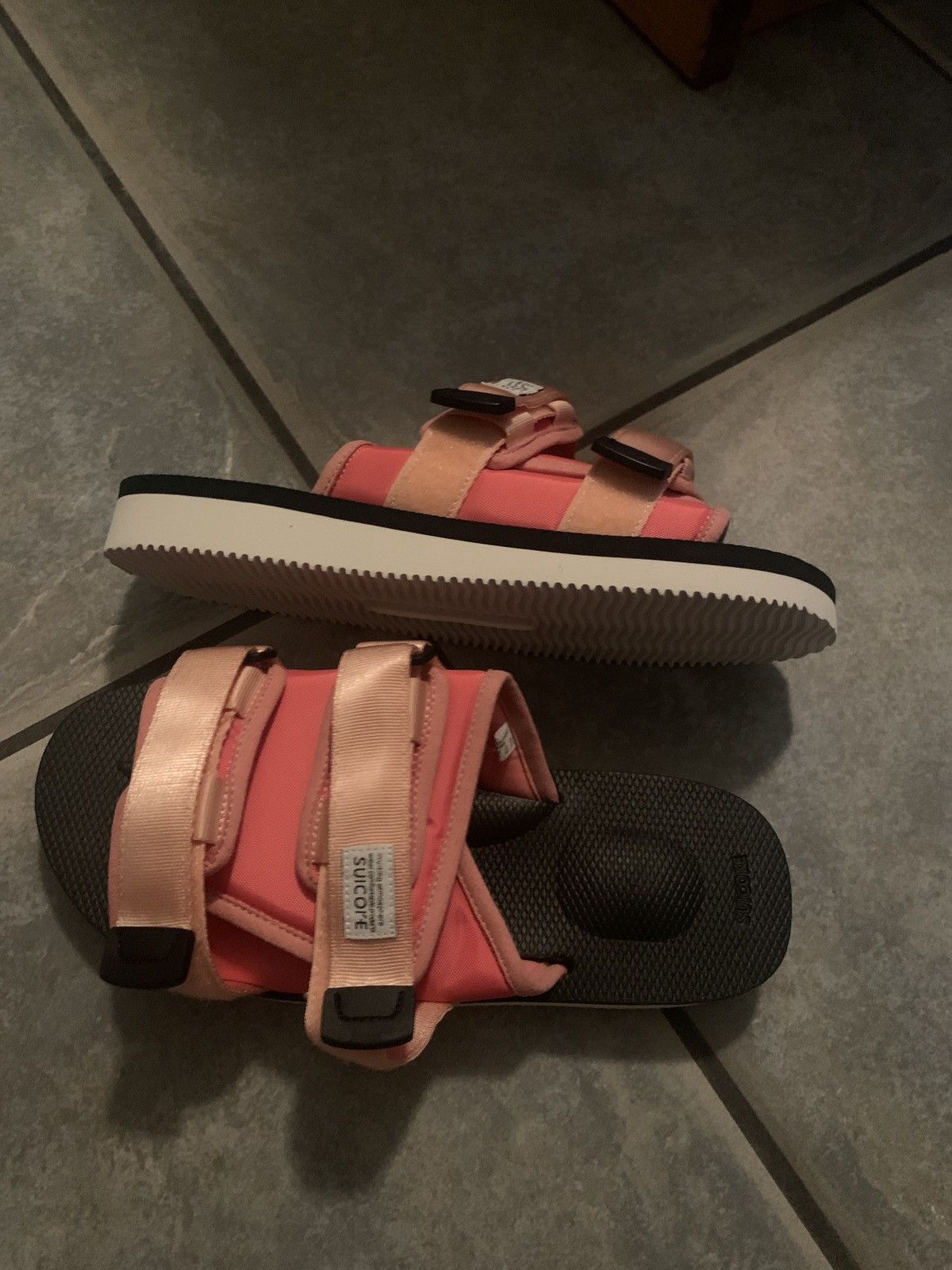 Suicoke Ssense MOTO Cab salmon X black Grailed
