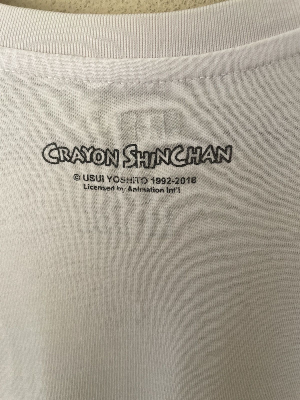 Japanese Brand CRAYON SHIN CHAN TEE Size US XL / EU 56 / 4 - 8 Thumbnail