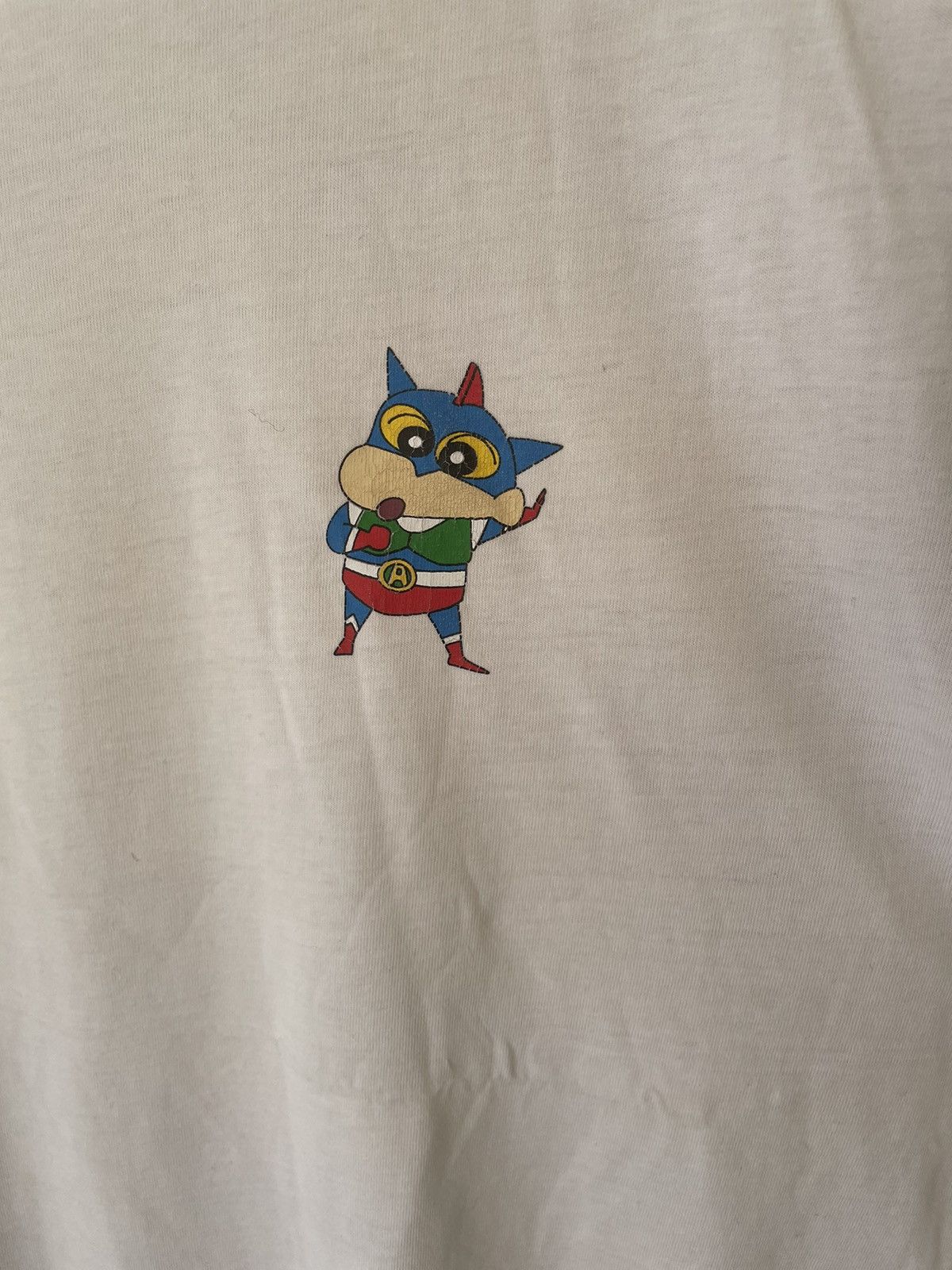Japanese Brand CRAYON SHIN CHAN TEE Size US XL / EU 56 / 4 - 7 Thumbnail
