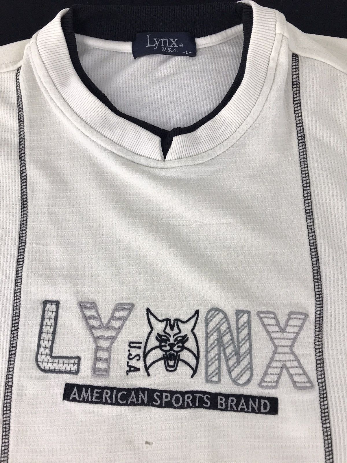 Grailed × Vintage Vintage Lynx Usa American Spirit 1971 Embroidery Logo Tee Size US M / EU 48-50 / 2 - 3 Thumbnail