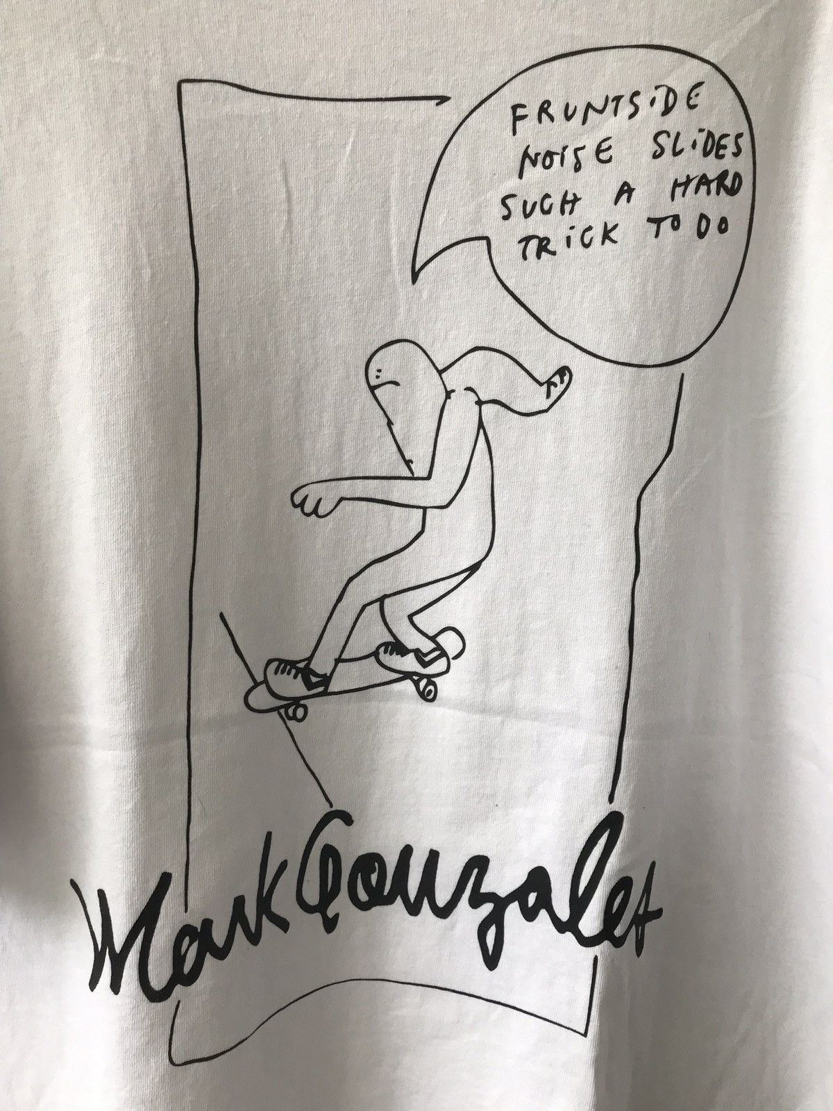 Mark Gonzales Designer Skateboard Pop Art Hard Trick