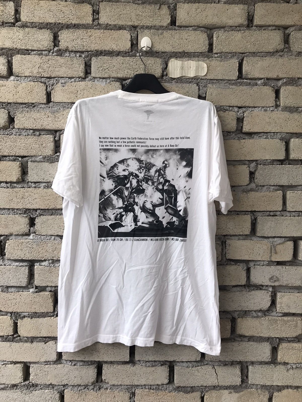 Anime × Japanese Brand × Vintage Gundam Mobile Suit Gundam Anime Japanase Movie A BAOA QU Size US XL / EU 56 / 4 - 1 Thumbnail