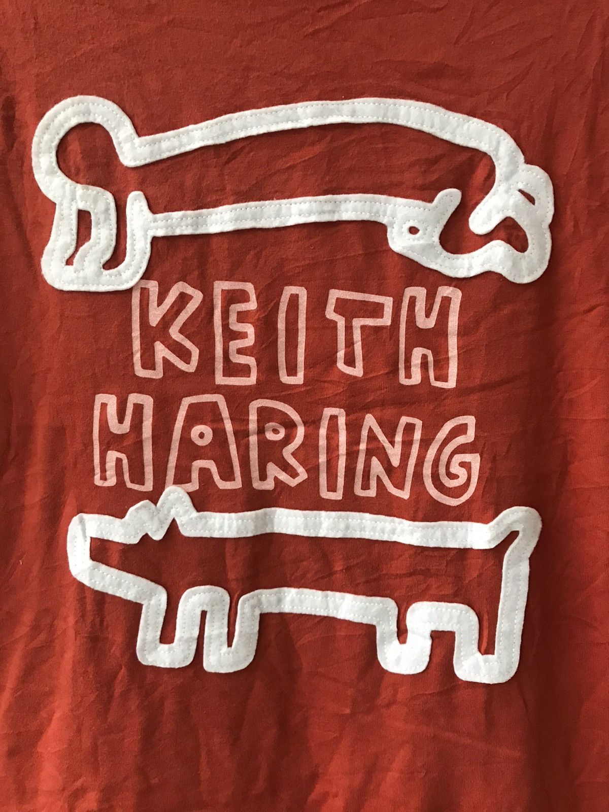 Japanese Brand × Keith Haring Keith Haring Tshirt Radiant Baby Art Big Screen By Uniqlo Size US L / EU 52-54 / 3 - 2 Thumbnail