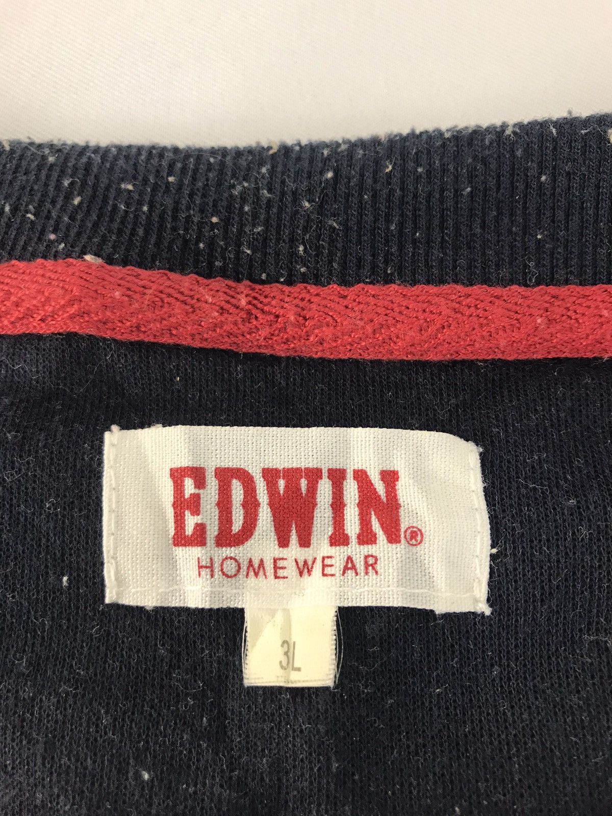 Edwin × Japanese Brand Edwin Home Wear Sweatshirt Pull Over Single Pocket Style Size US XXL / EU 58 / 5 - 4 Thumbnail