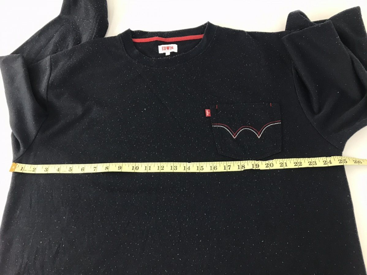 Edwin × Japanese Brand Edwin Home Wear Sweatshirt Pull Over Single Pocket Style Size US XXL / EU 58 / 5 - 7 Thumbnail
