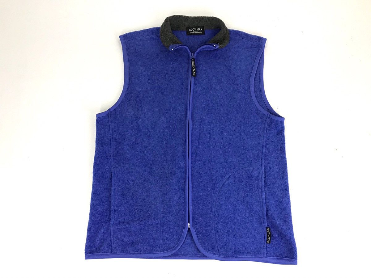 Japanese Brand × Kansai Yamamoto Body Max By Kansai Yamamoto Insulated Wool Fleece Vest Size US M / EU 48-50 / 2 - 1 Thumbnail