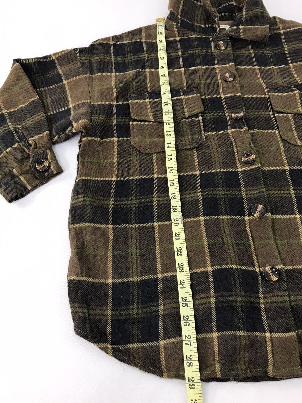 Japanese Brand Wego Standard Flannel Shirt Button Up Plaid Checked Pocket Size US XL / EU 56 / 4 - 10 Thumbnail