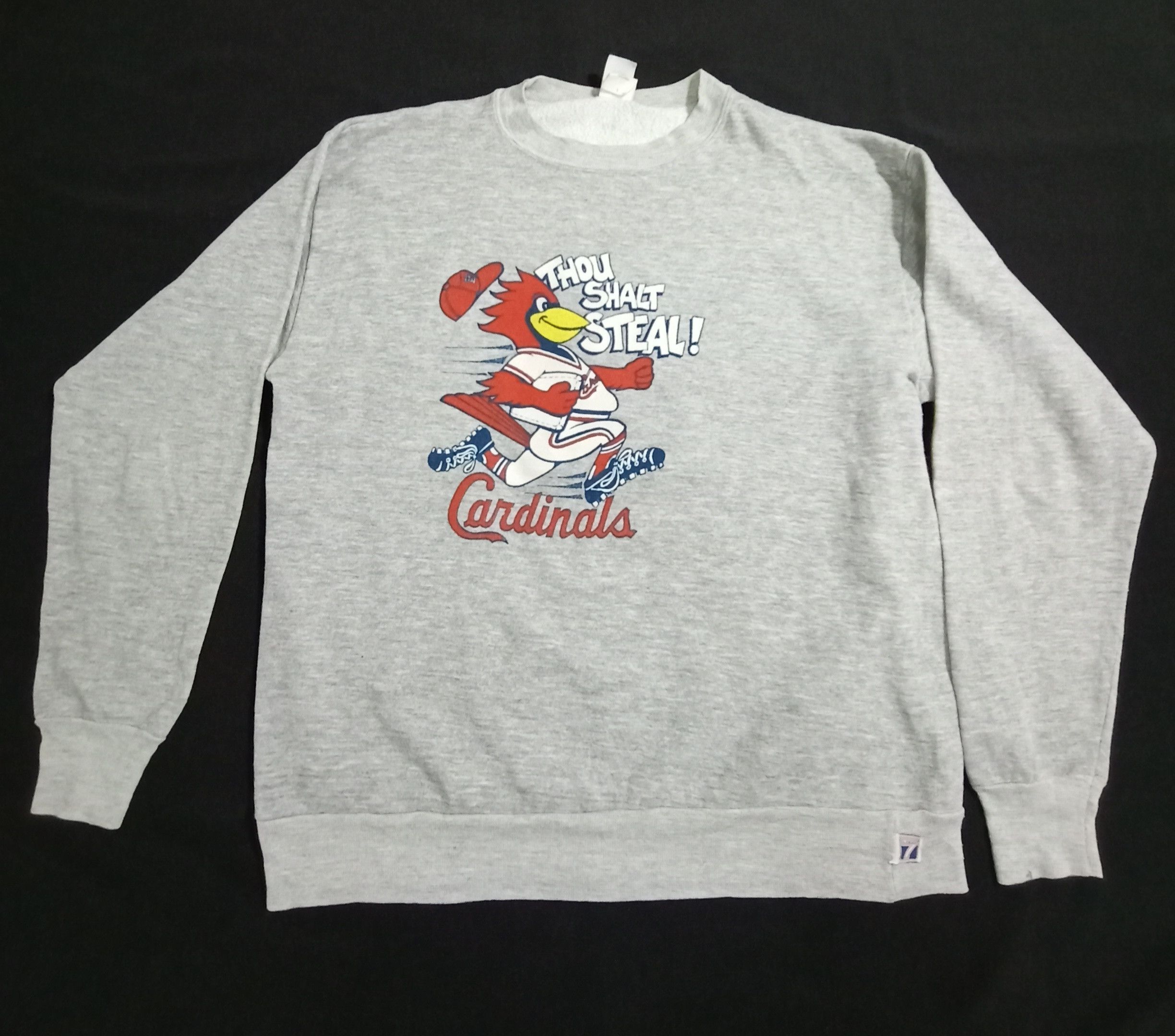 Logo 7 Vintage MLB Saint Louis Cardinals Baseball Sweatshirt Size US M / EU 48-50 / 2 - 1 Thumbnail