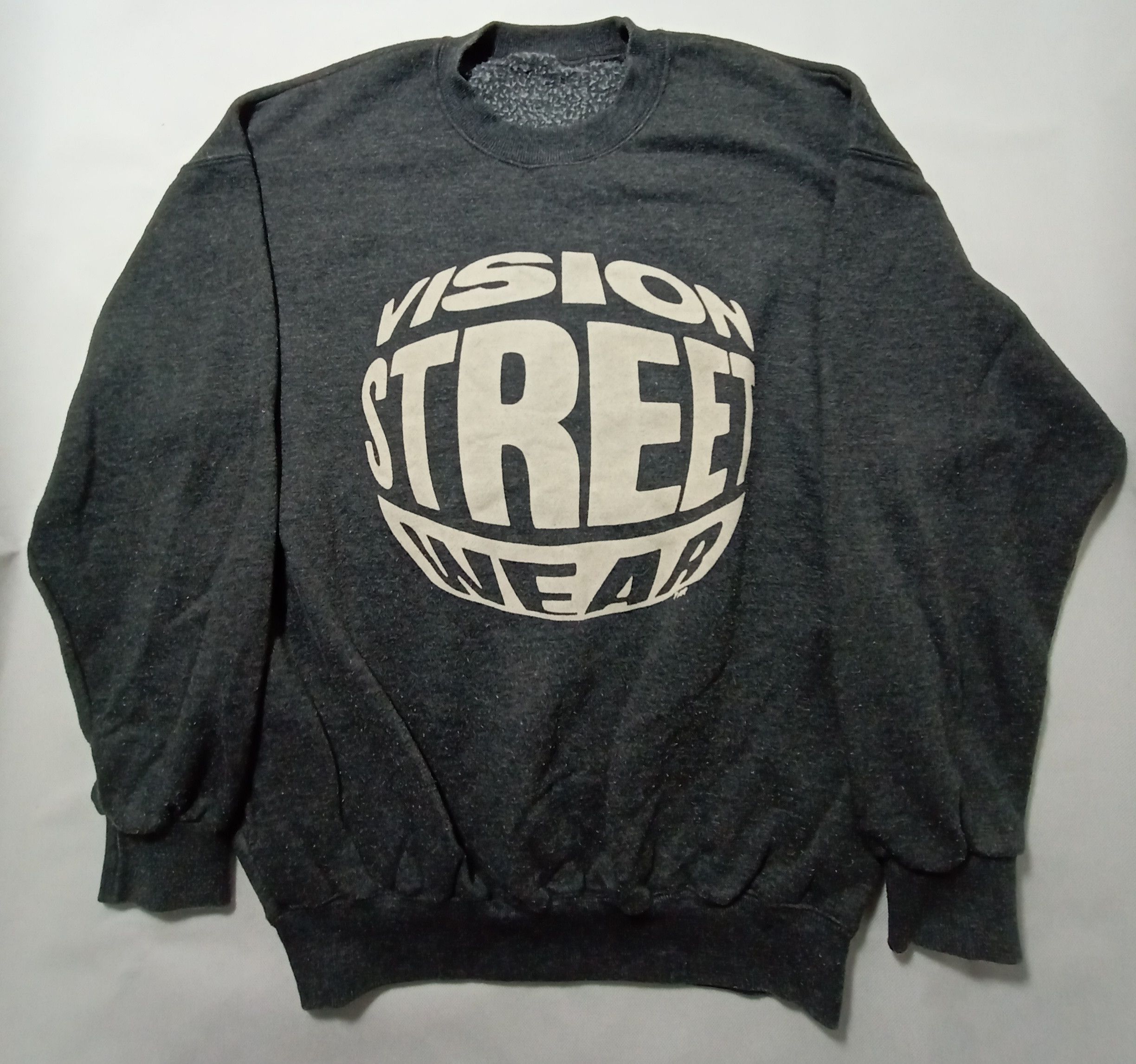 Vintage Vision Street Wear Sweatshirt Big Logo Size US M / EU 48-50 / 2 - 1 Thumbnail