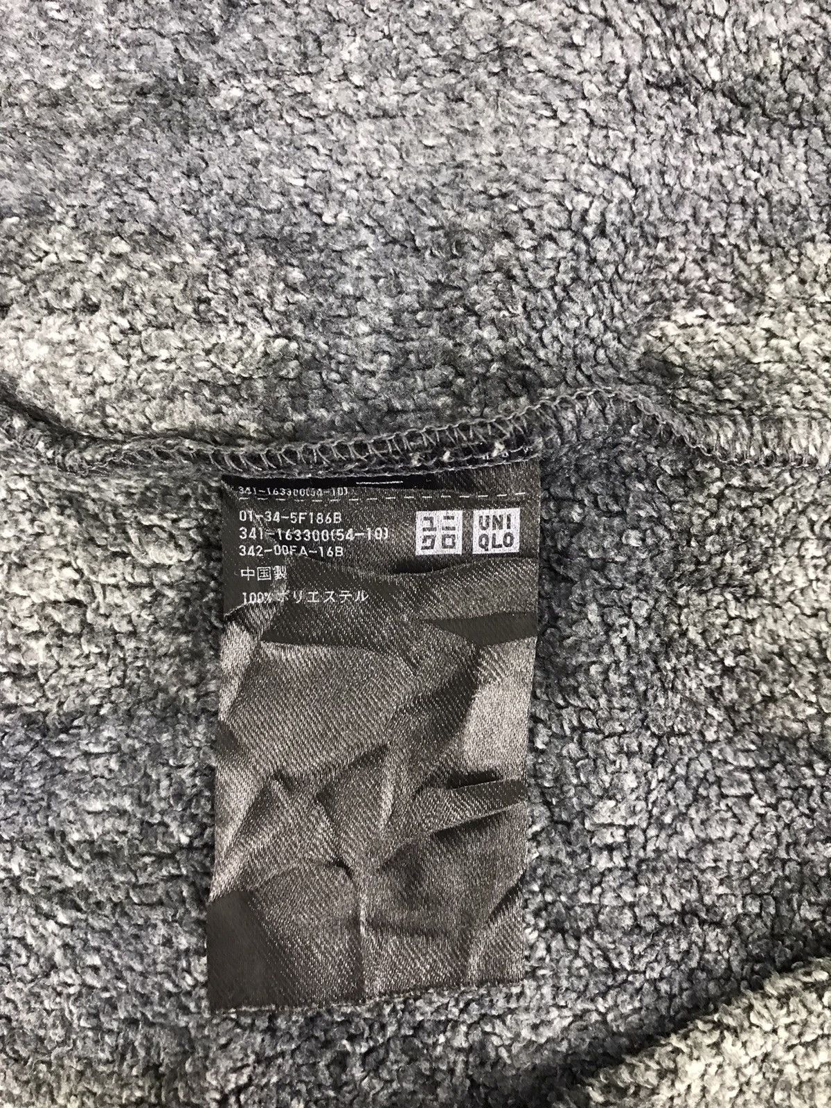 Japanese Brand × Uniqlo Uniqlo Sweatshirt Jacket Checked Zip Up Style Streetwear Size US L / EU 52-54 / 3 - 10 Thumbnail