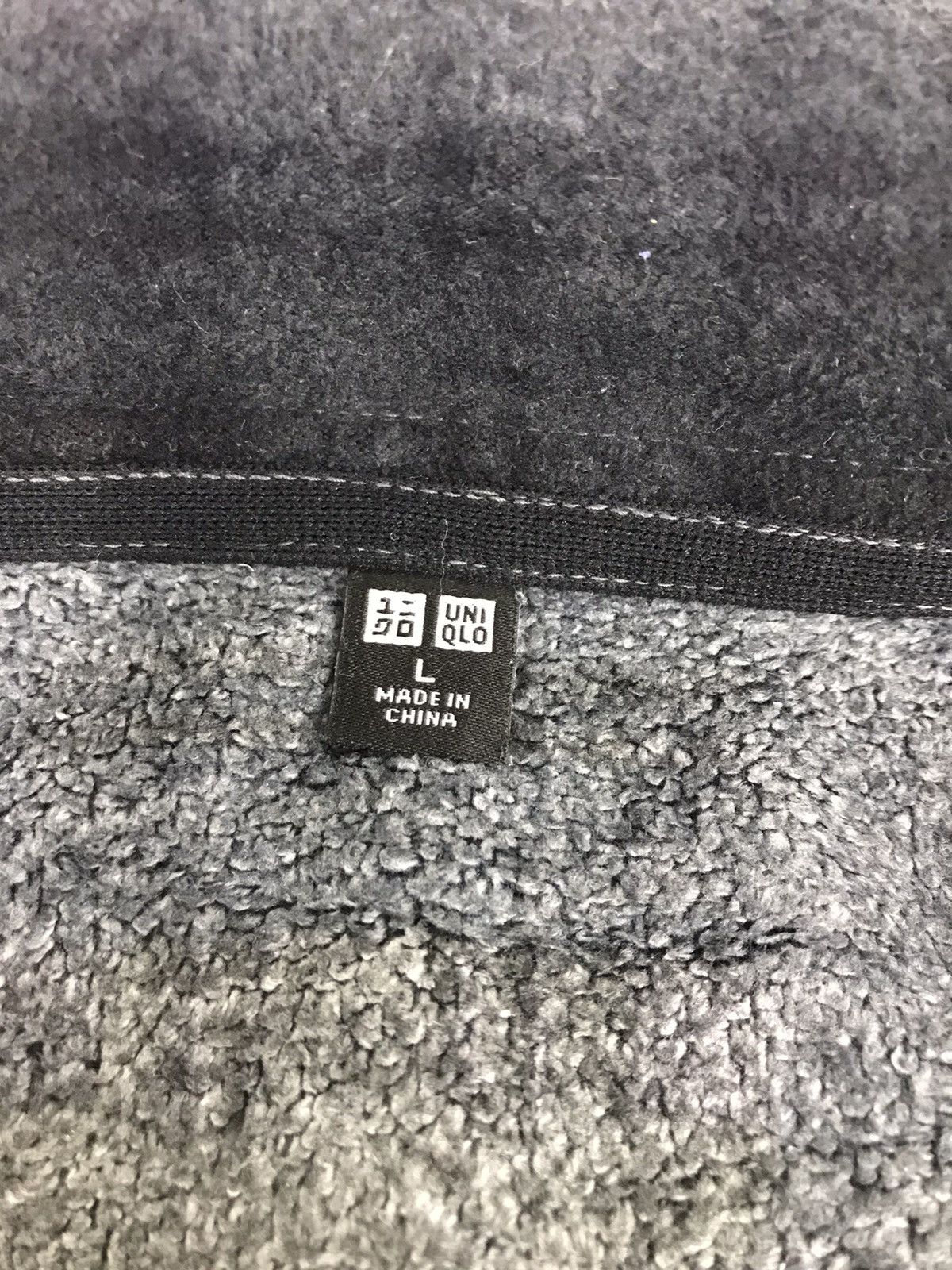 Japanese Brand × Uniqlo Uniqlo Sweatshirt Jacket Checked Zip Up Style Streetwear Size US L / EU 52-54 / 3 - 9 Thumbnail