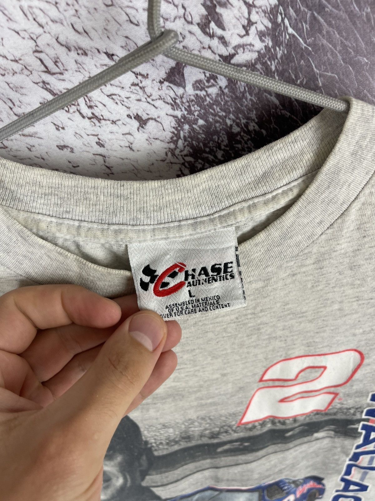 Chase Authentics Nutmeg Vintage Rusty Wallace 2 NASCAR tee shirt Chase Size US XS / EU 42 / 0 - 6 Thumbnail