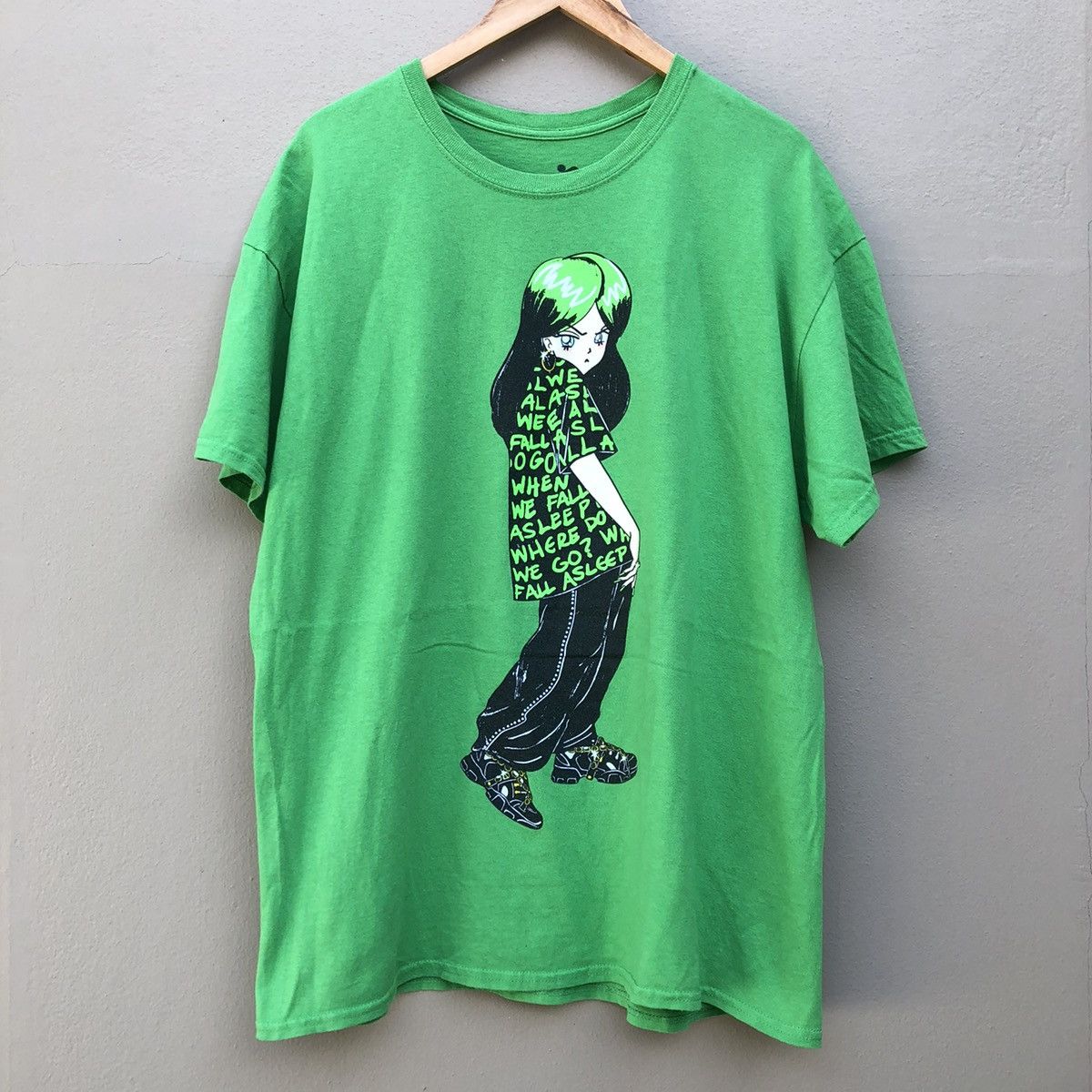 Billie Eilish ラグランT Mサイズ 本人着用モデル Billie Eilish ラグランT Mサイズ 本人着用モデル