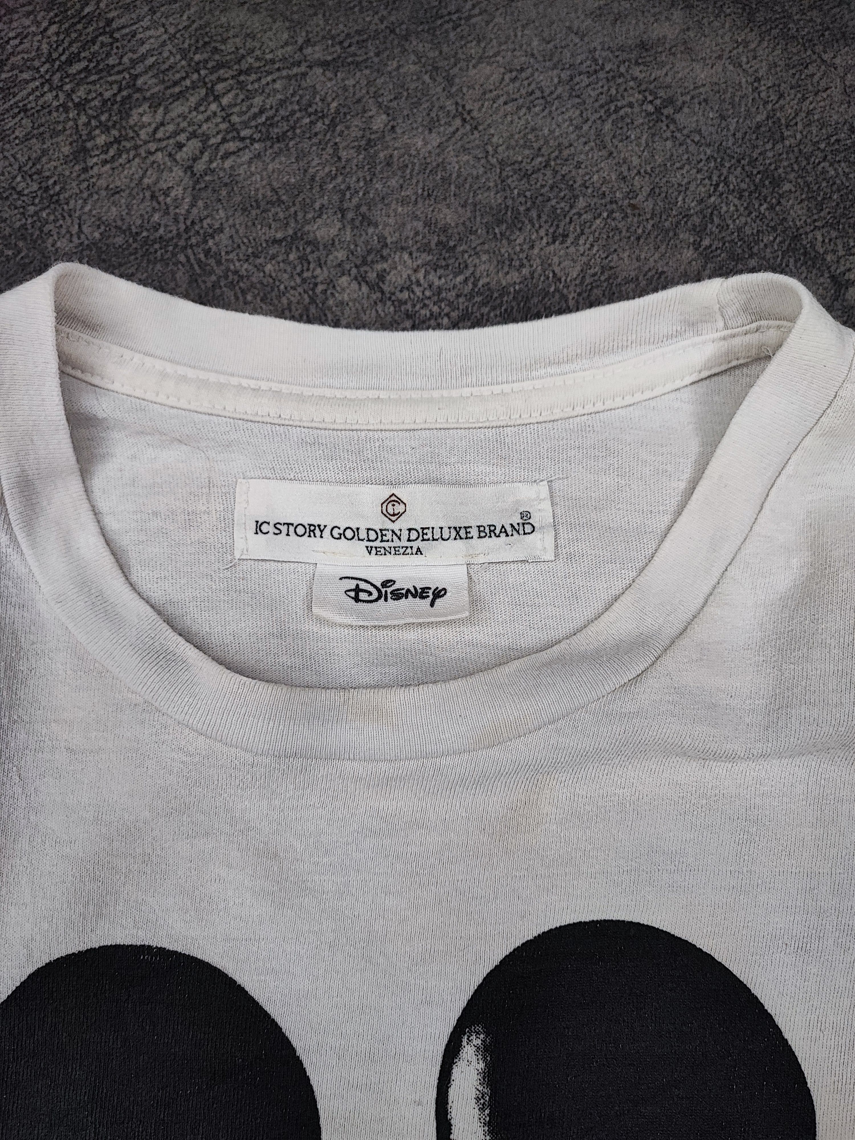 Golden Goose Golden Goose x Disney Rugged Mickey Stud T-shirt Size US L / EU 52-54 / 3 - 6 Thumbnail