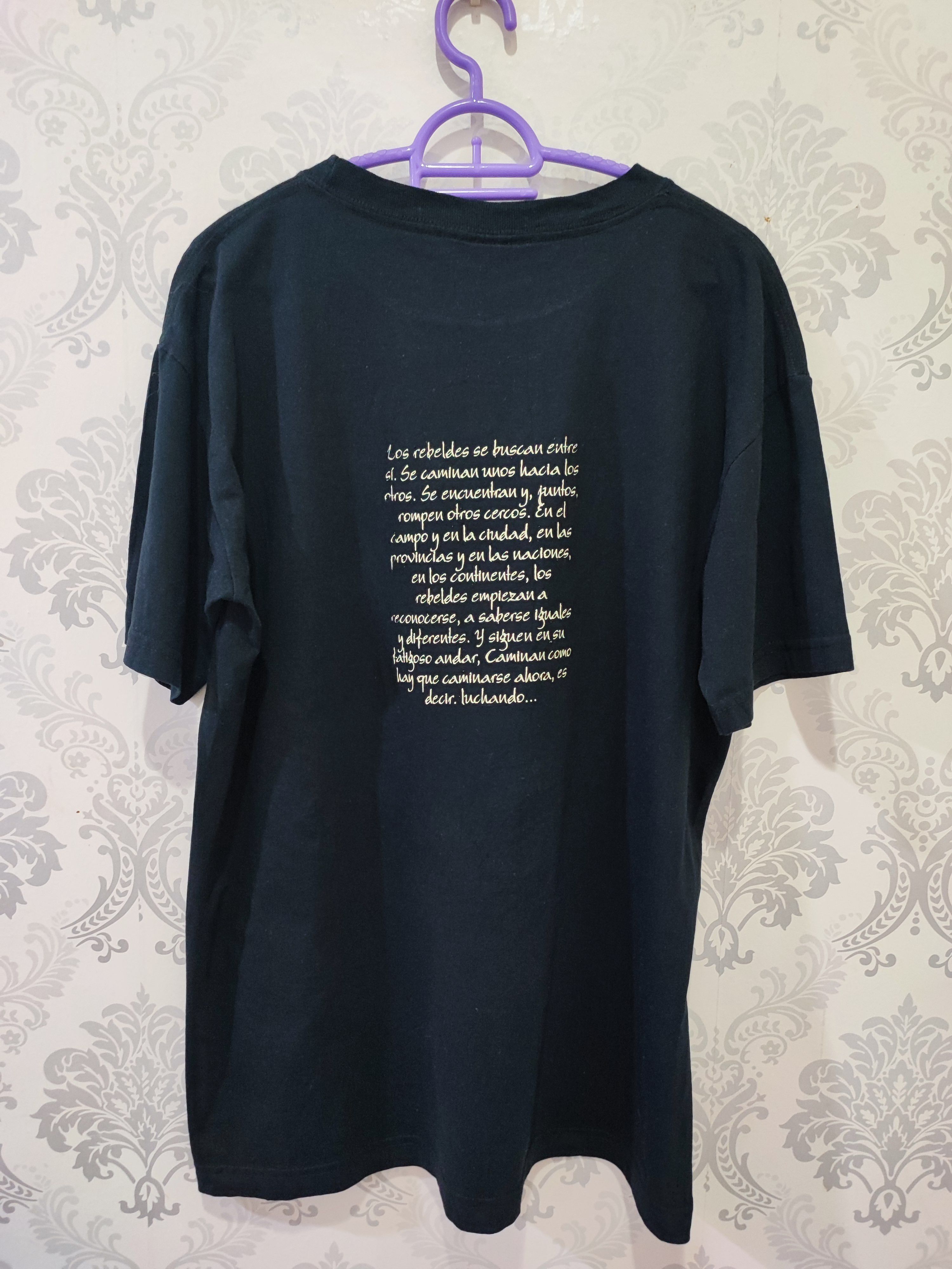 Vintage Zapatista Army Subcomandante Marcos Vintage T-Shirt Size US L / EU 52-54 / 3 - 2 Thumbnail