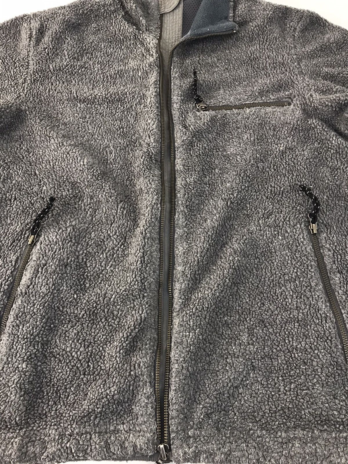 Vintage Japanese Brand Fluffy Jaket Zipper Design Inspired Designer Size US L / EU 52-54 / 3 - 3 Thumbnail