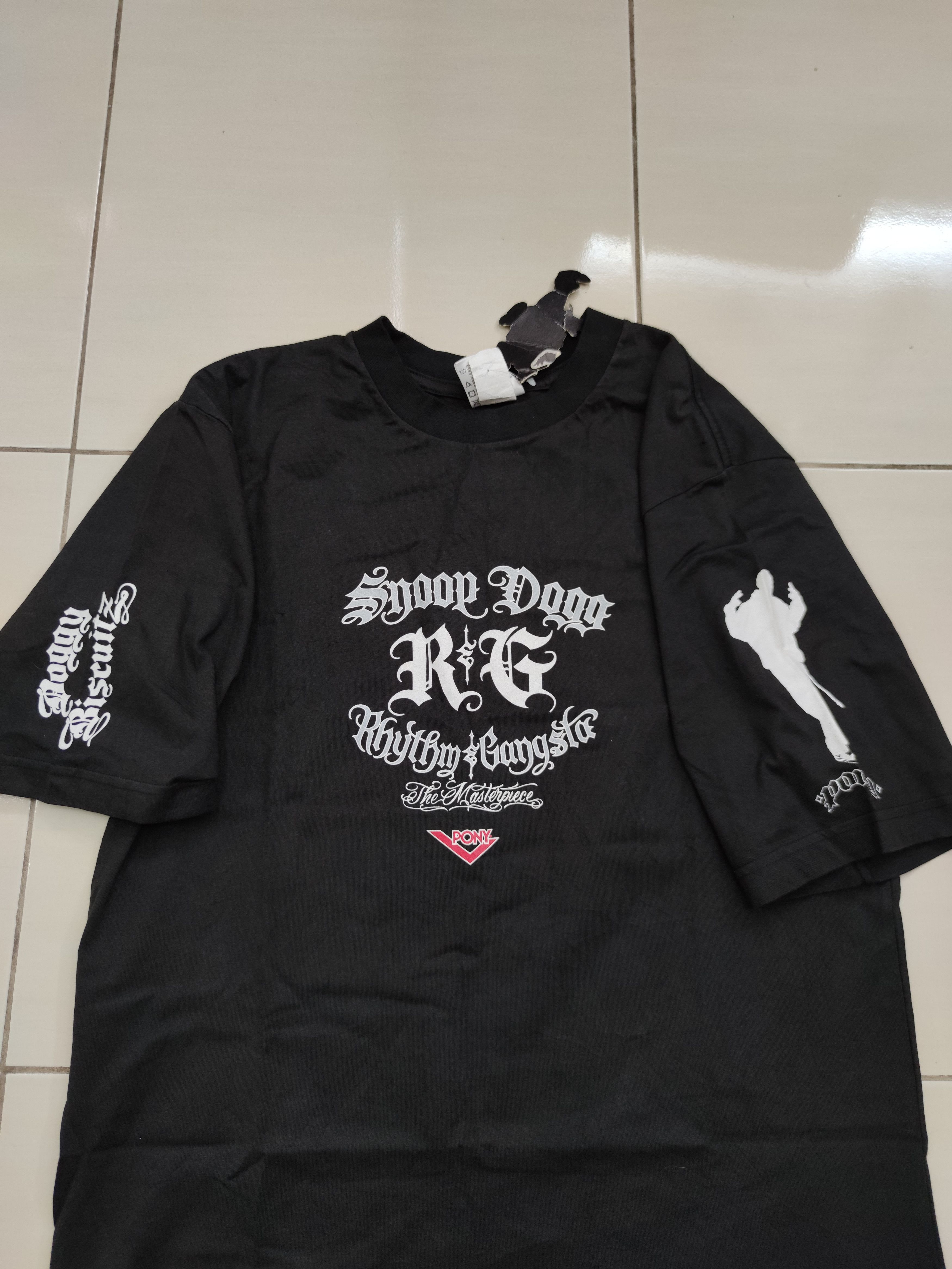 Rap Tees Rare!! Snoop Dogg X Pony 7th Album R&G Masterpiece Size US L / EU 52-54 / 3 - 3 Thumbnail
