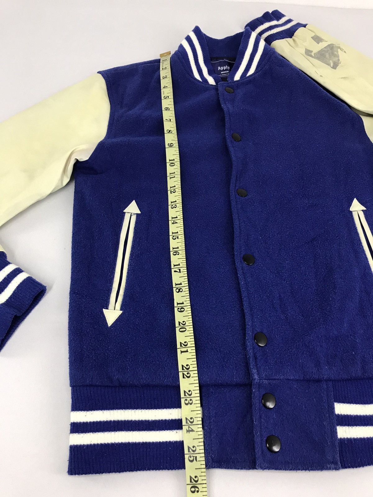 Japanese Brand Vintage Varsity Jacket Wool Quilted Inner College Student Size US S / EU 44-46 / 1 - 10 Thumbnail