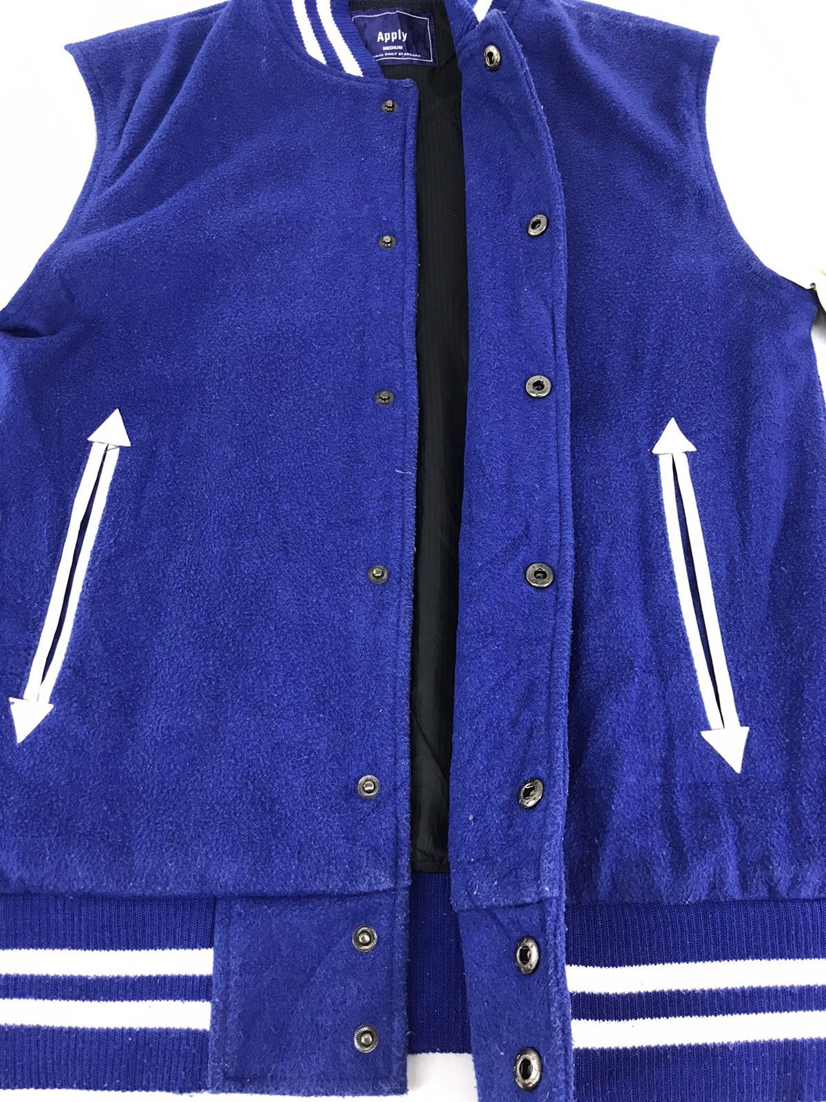 Japanese Brand Vintage Varsity Jacket Wool Quilted Inner College Student Size US S / EU 44-46 / 1 - 4 Thumbnail