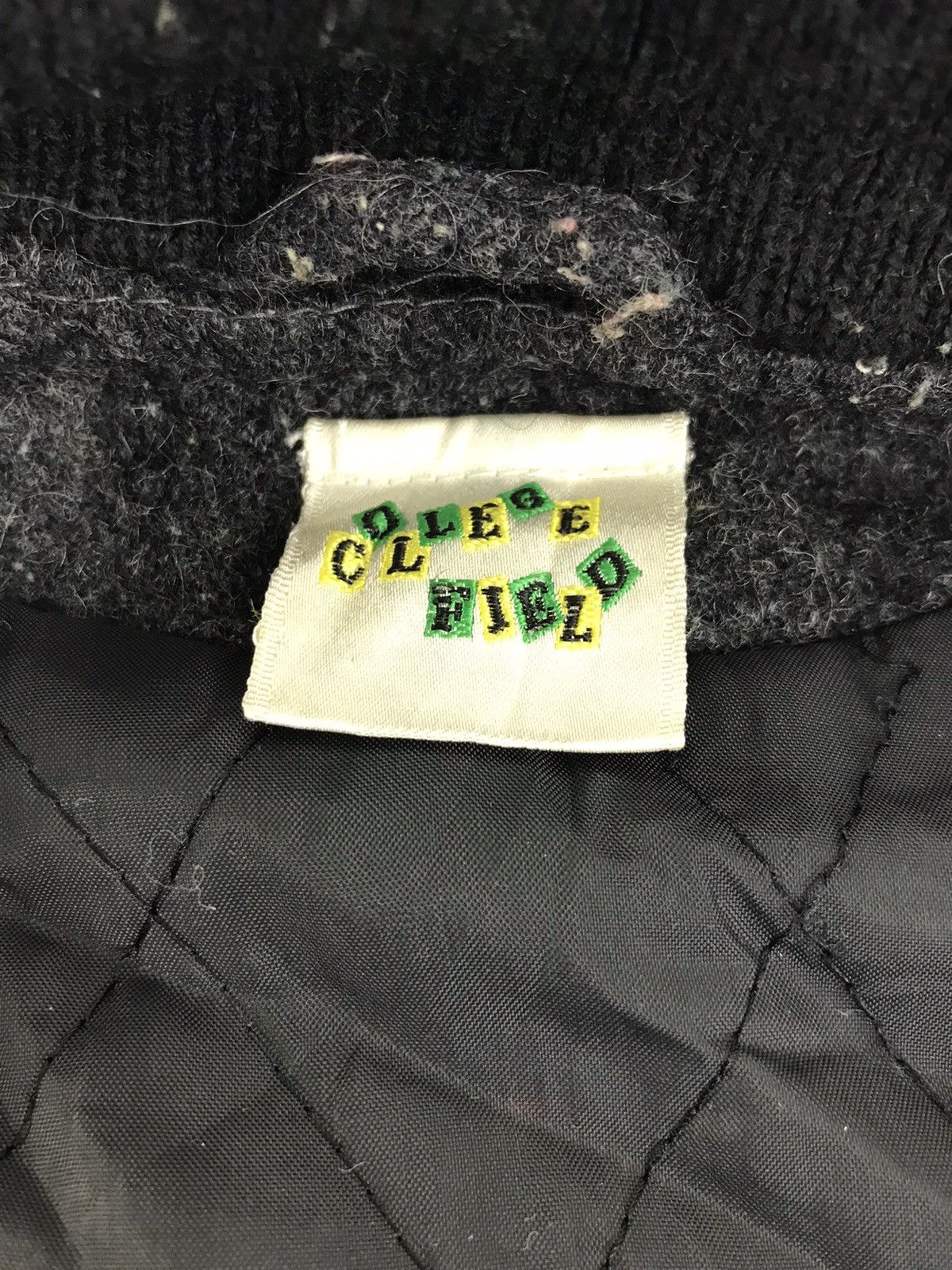 Japanese Brand × Vintage American College Field Varsity Jacket Wool Quilted Inner Size US L / EU 52-54 / 3 - 5 Thumbnail