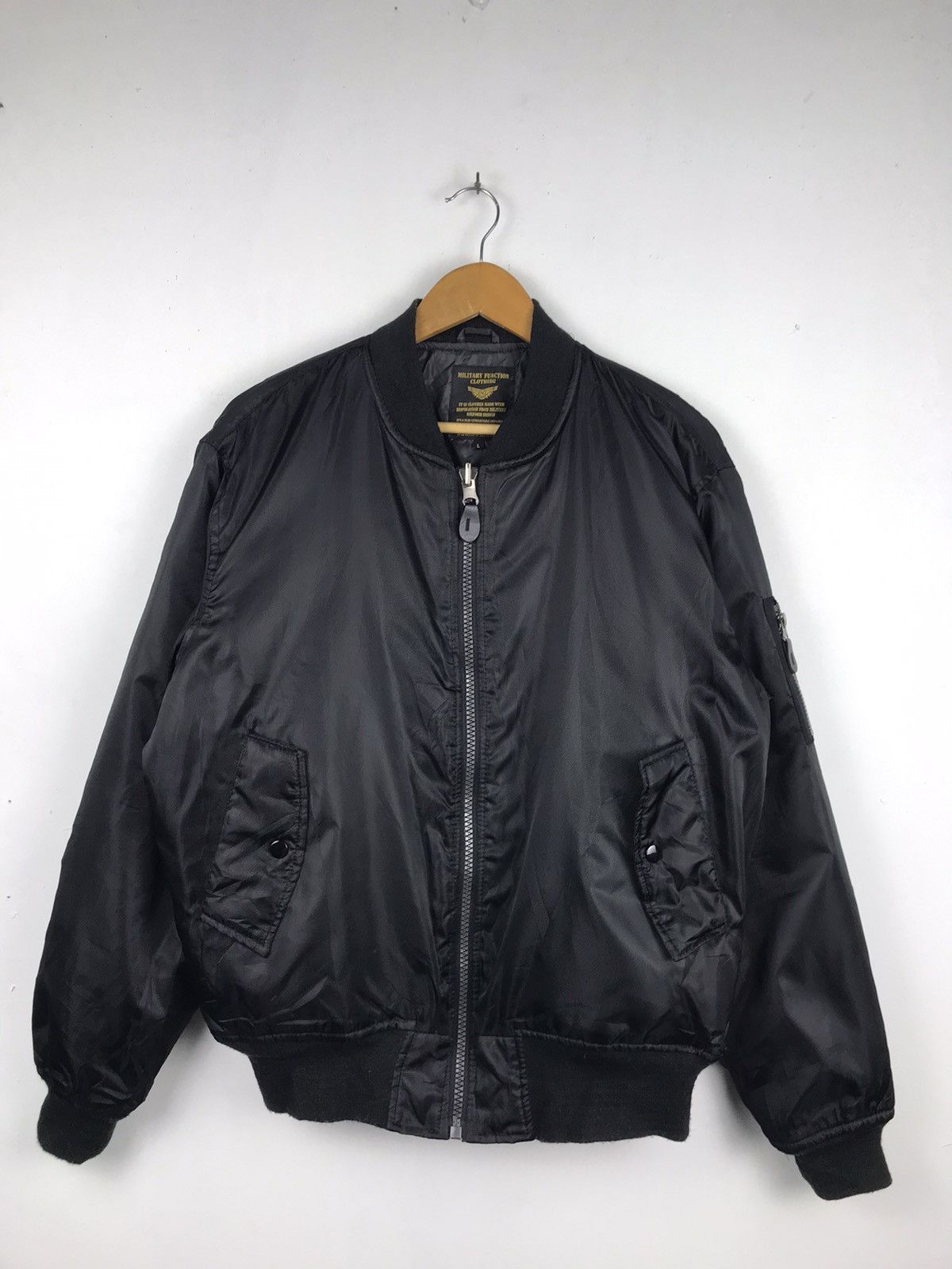 Vintage Military Function Clothing Nepuca Bomber Jacket Size US L / EU 52-54 / 3 - 1 Thumbnail
