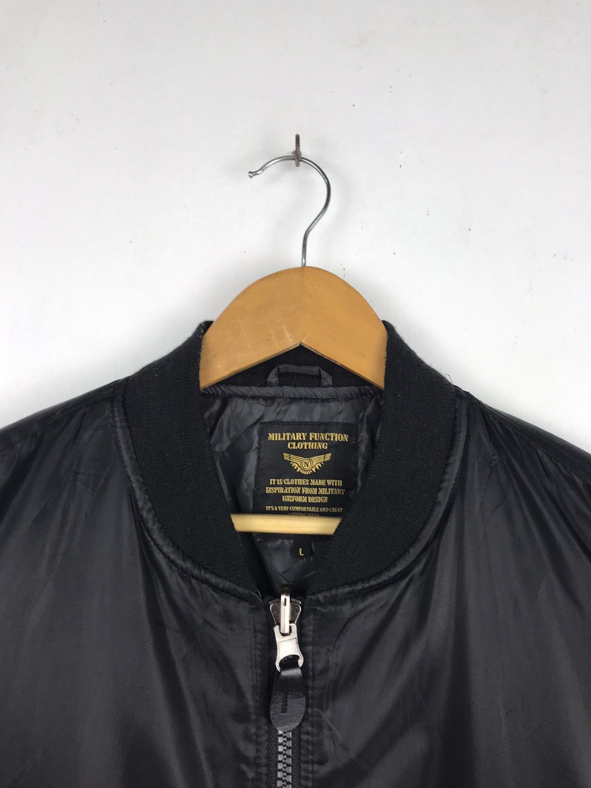 Vintage Military Function Clothing Nepuca Bomber Jacket Size US L / EU 52-54 / 3 - 3 Thumbnail