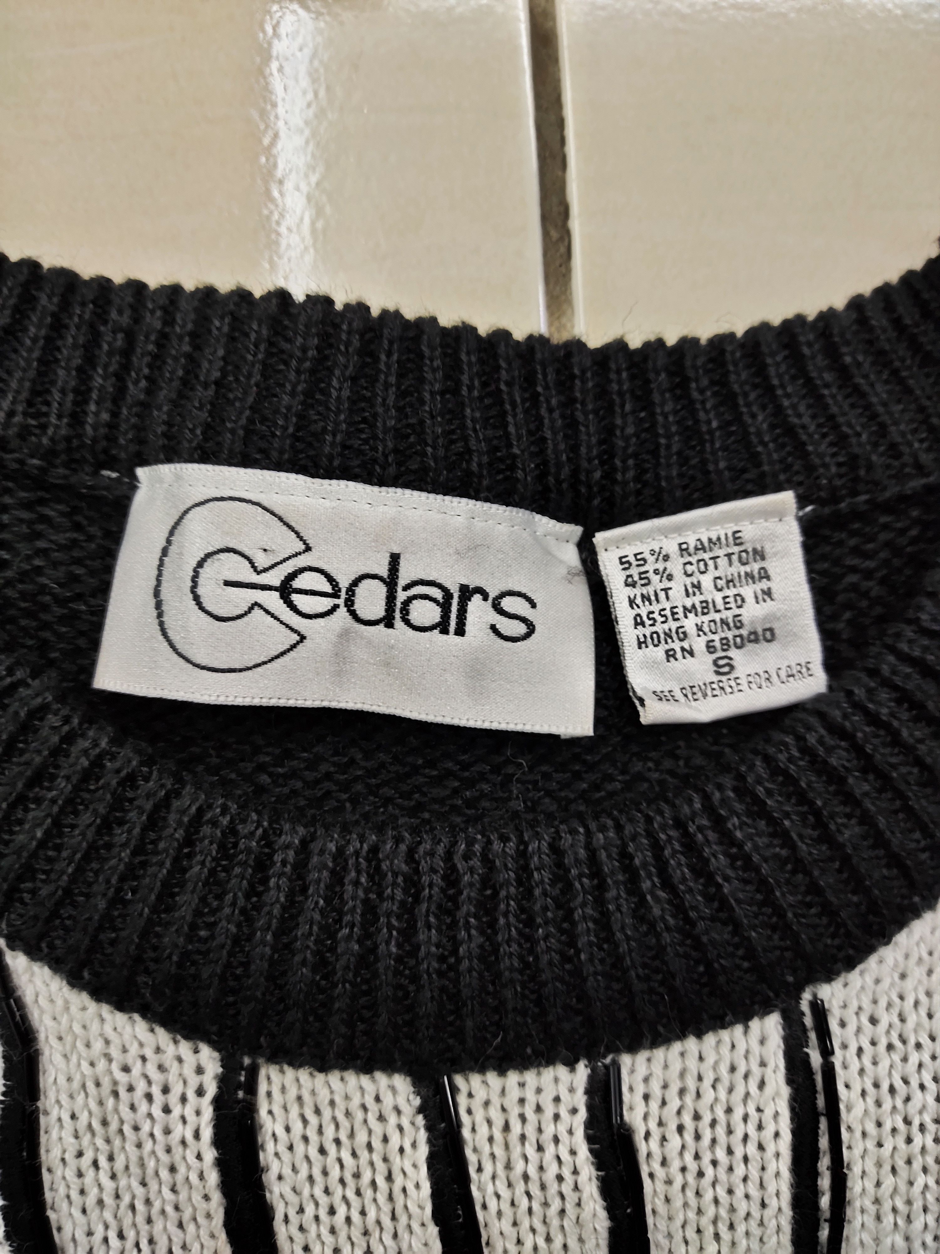 Vintage Rare!! Handmade Vintage Poker Embroidery Knitwear Size US S / EU 44-46 / 1 - 4 Thumbnail