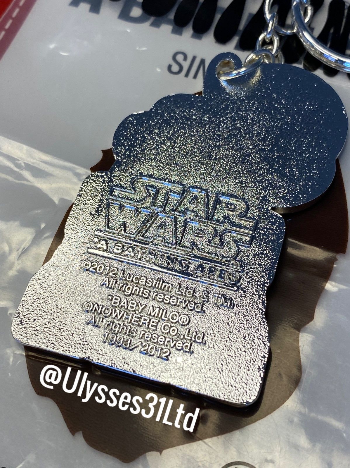 Bape Bape Baby Milo R2D2 Star Wars Keychain Size ONE SIZE - 4 Thumbnail