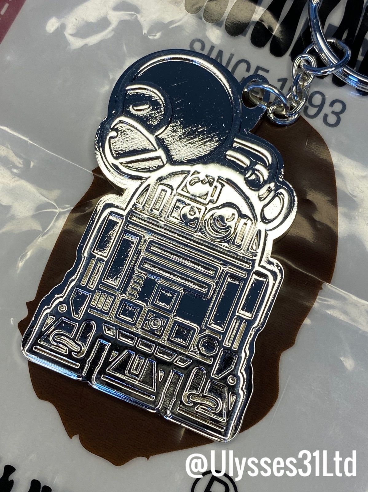 Bape Bape Baby Milo R2D2 Star Wars Keychain Size ONE SIZE - 2 Thumbnail