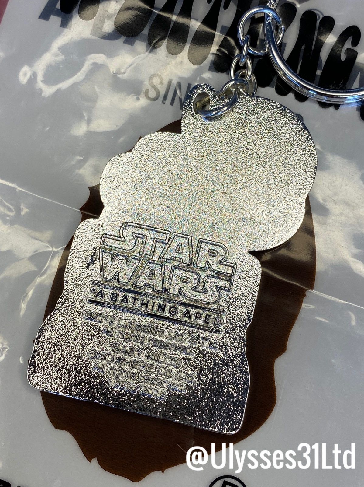 Bape Bape Baby Milo R2D2 Star Wars Keychain Size ONE SIZE - 3 Thumbnail