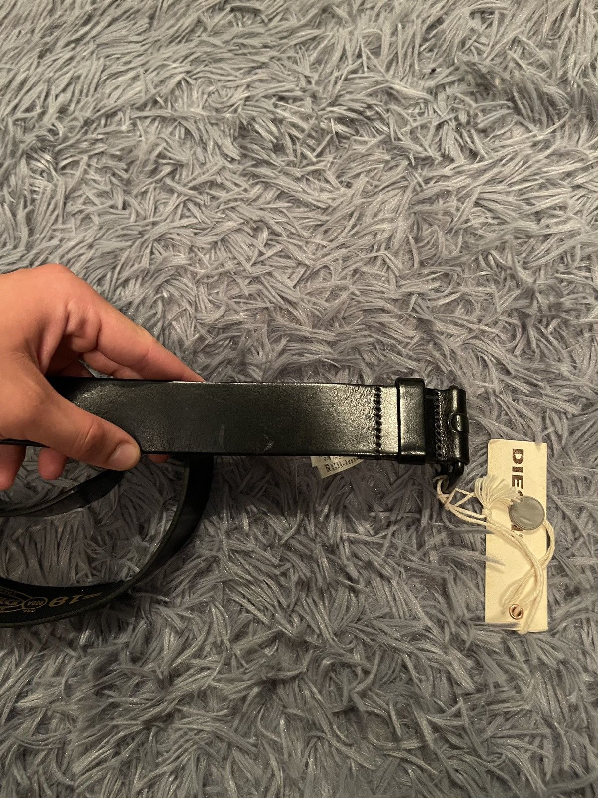 Cowboy Equipment × Diesel × Vintage Diesel deadstock vintage western leather belt Size 32 - 12 Thumbnail