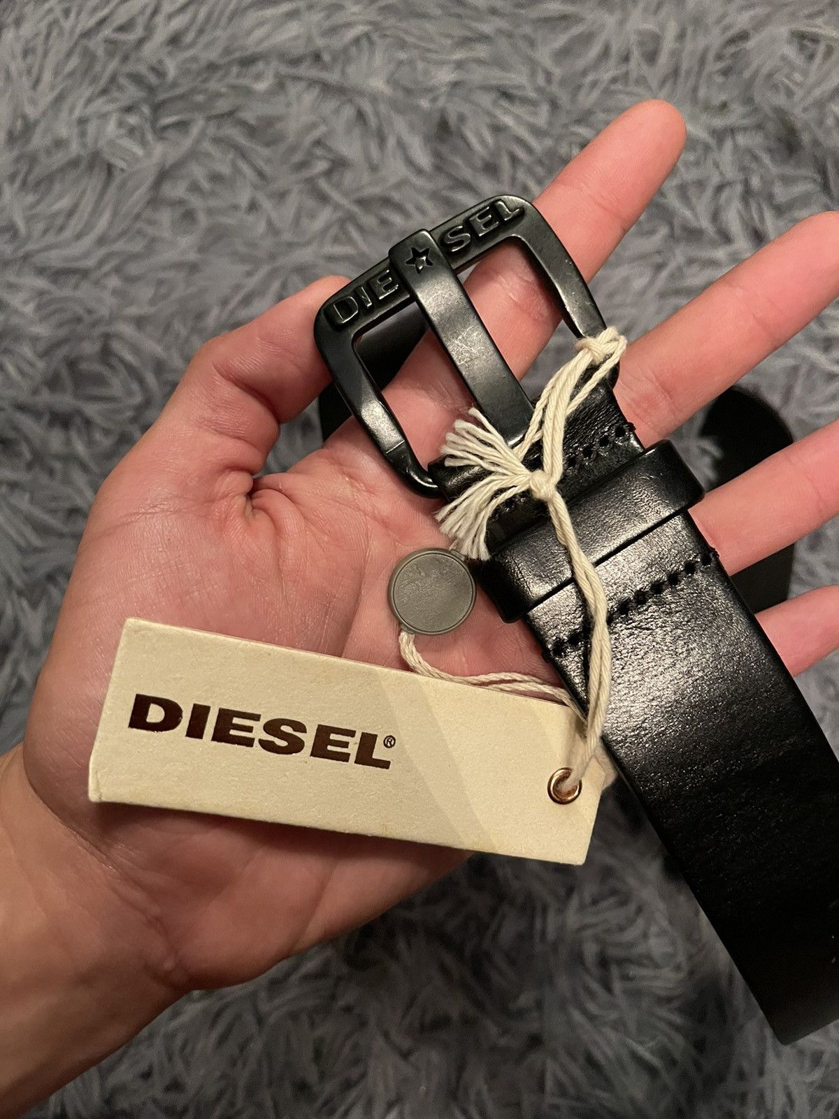 Cowboy Equipment × Diesel × Vintage Diesel deadstock vintage western leather belt Size 32 - 2 Thumbnail