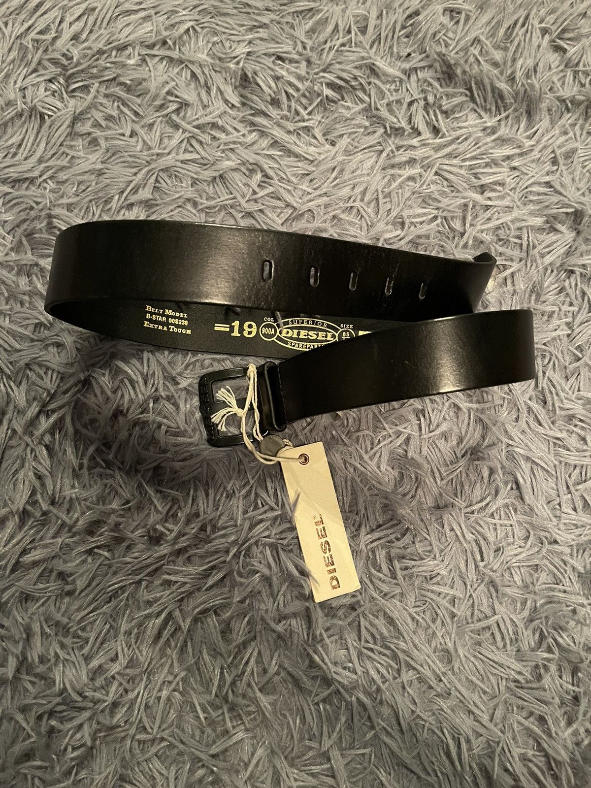 Cowboy Equipment × Diesel × Vintage Diesel deadstock vintage western leather belt Size 32 - 1 Thumbnail